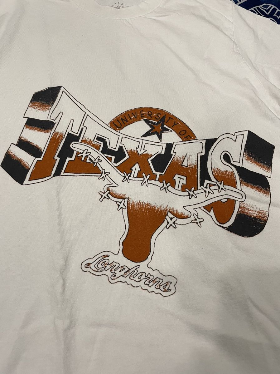 Mitchell & Ness × Travis Scott Travis Scott Mitchell & Ness Texas Longhorns White Size US S / EU 44-46 / 1 - 3 Thumbnail