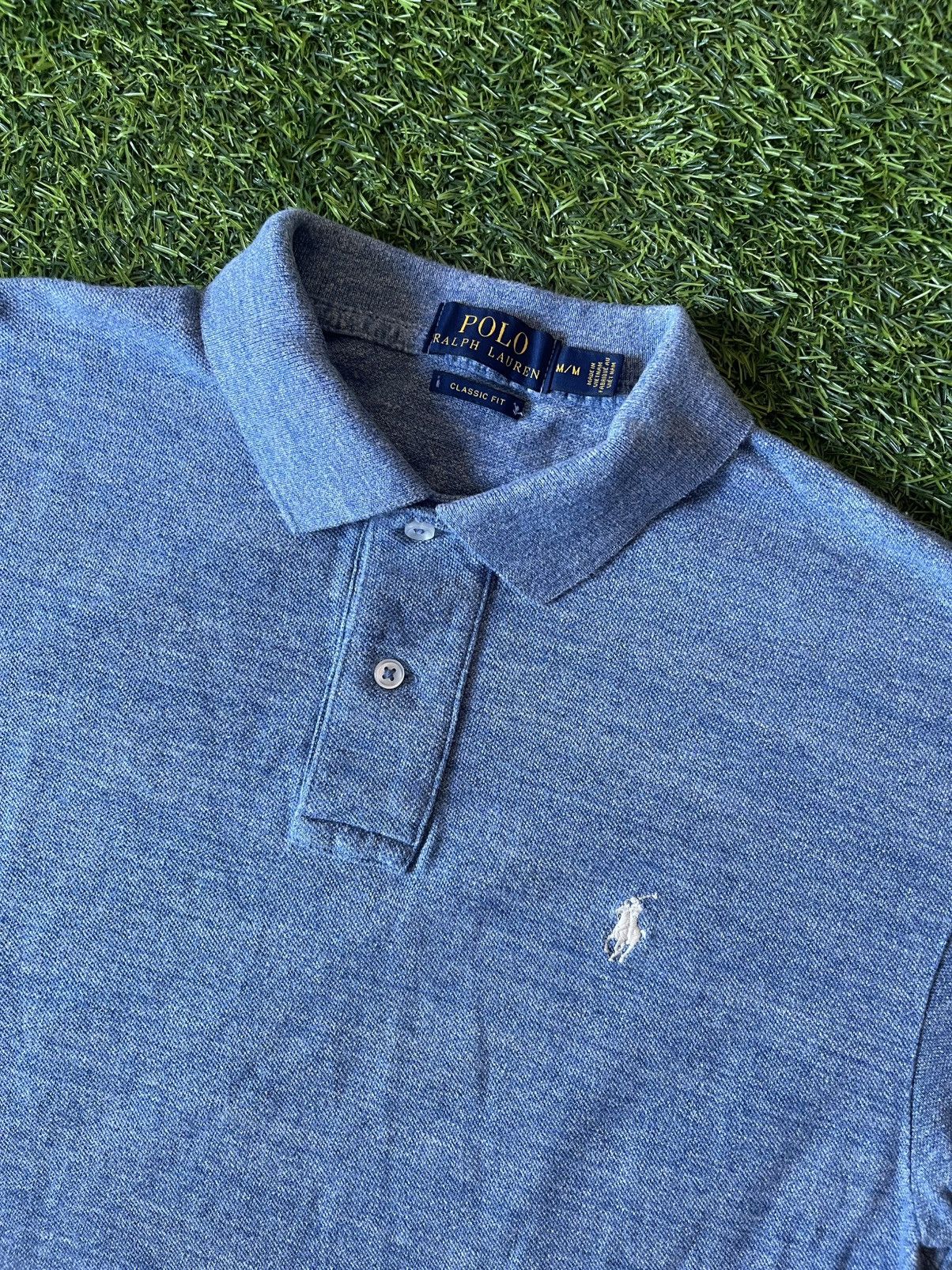 Polo Ralph Lauren BEAUTIFUL BLUE POLO SHIRT Size US S / EU 44-46 / 1 - 2 Thumbnail