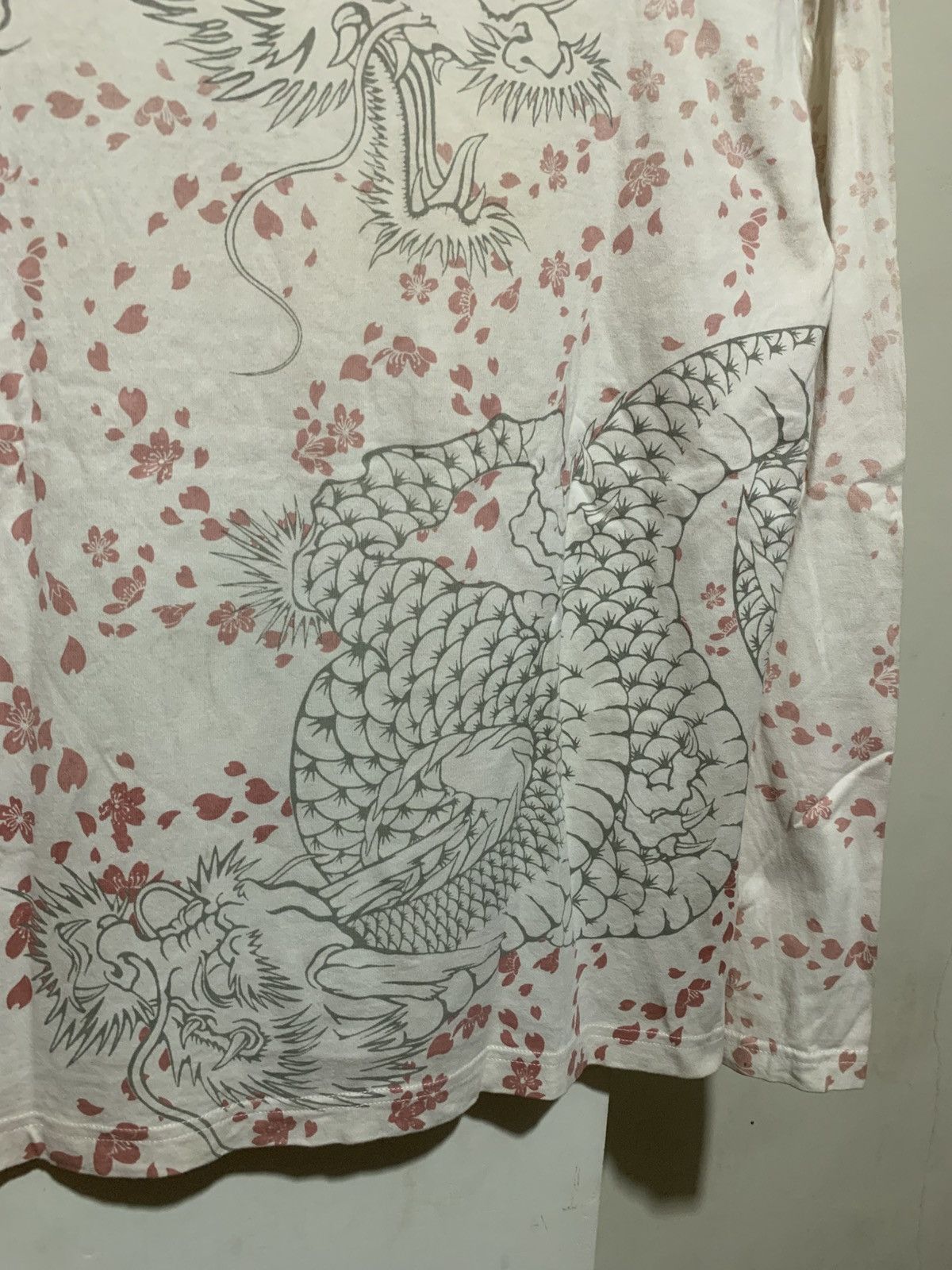 14th Addiction Vintage Y2K Dragon AOP Embroidered Yakuza Longsleeve Tee Size US L / EU 52-54 / 3 - 17 Thumbnail
