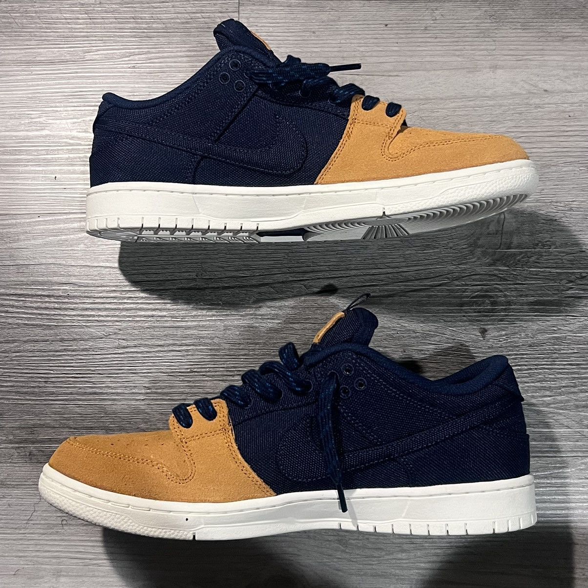 Nike Nike SB Dunk Low ‘Navy Desert Ochre’ Size US 10 / EU 43 - 2 Thumbnail