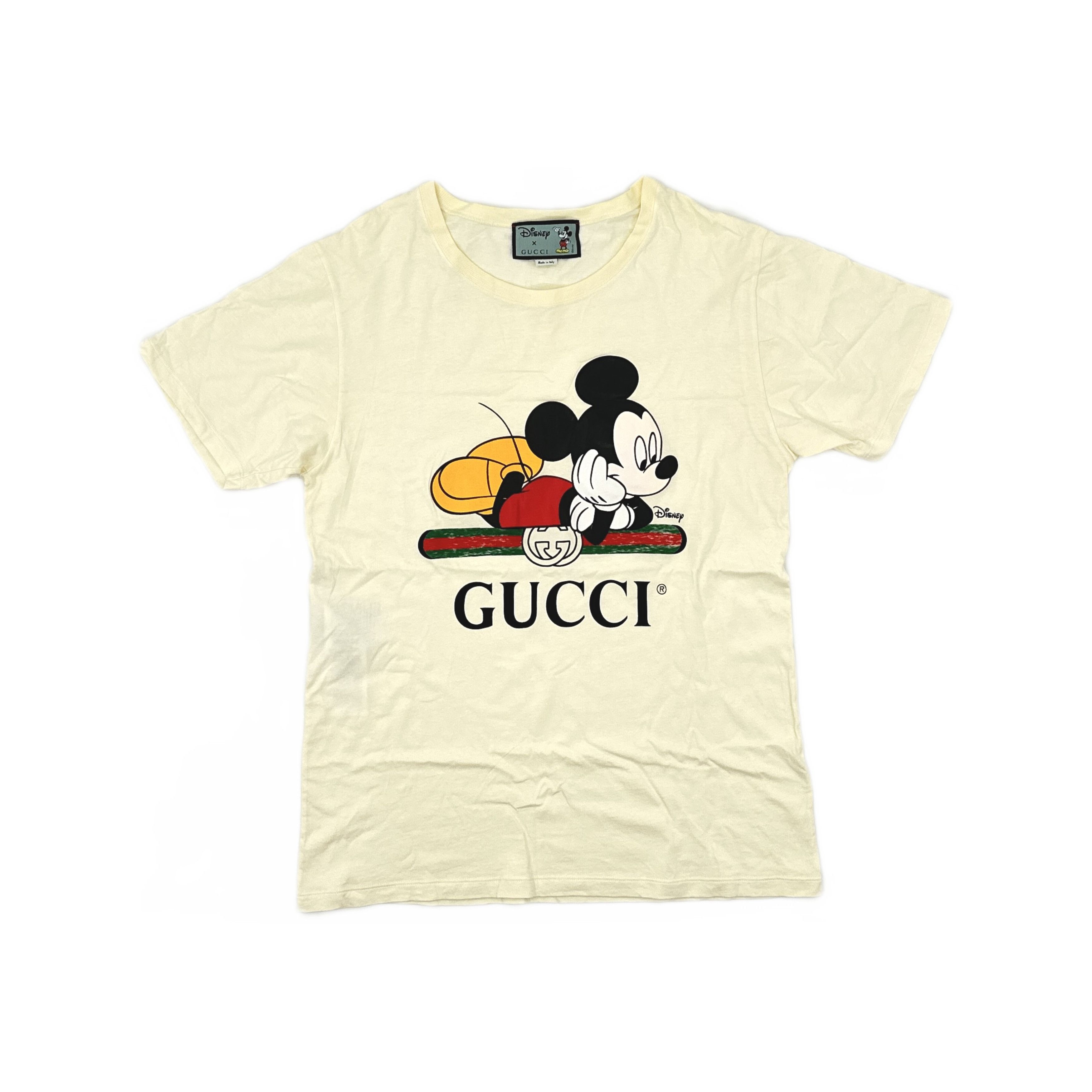 Gucci Gucci x Disney Mickey Mouse T-Shirt Size M Size M / US 6-8 / IT 42-44 - 1 Thumbnail