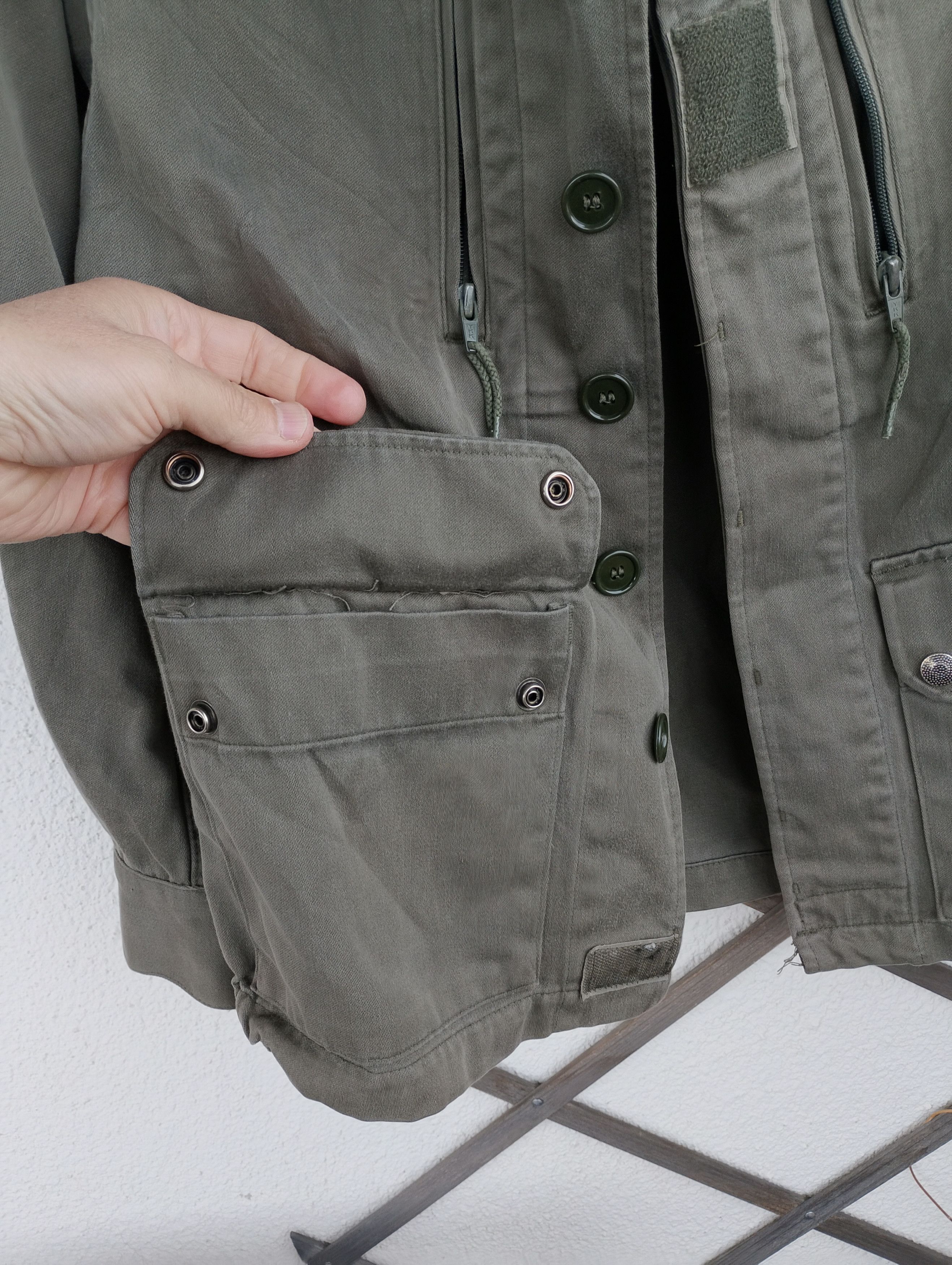 Vintage Army French Military F1 Green Field Ugecoma Paris 86 jacket Size US S / EU 44-46 / 1 - 7 Thumbnail