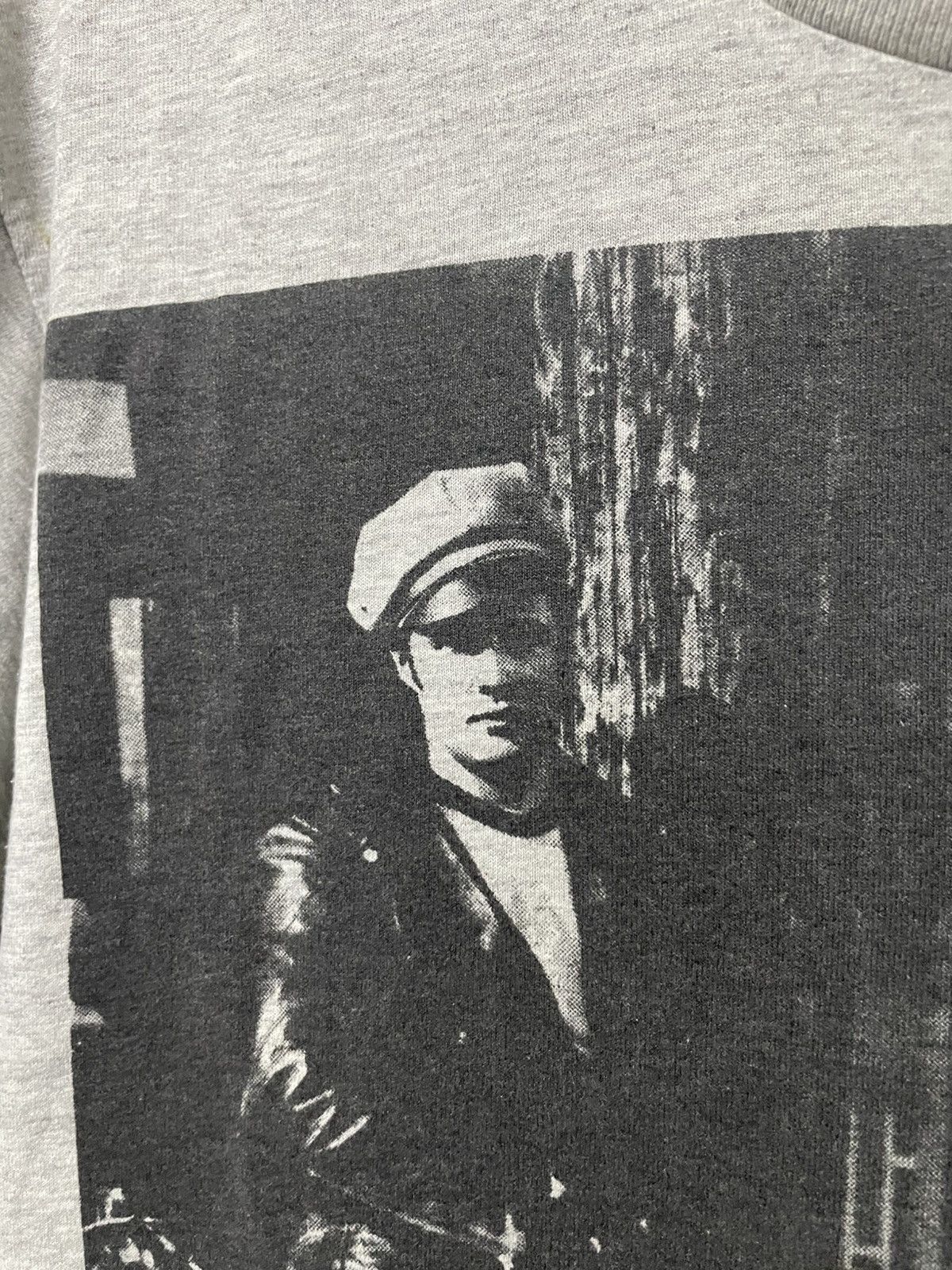 Vintage Vintage 80s Marlon Brando The Wild One Movie T Shirt Rare Size US L / EU 52-54 / 3 - 7 Thumbnail