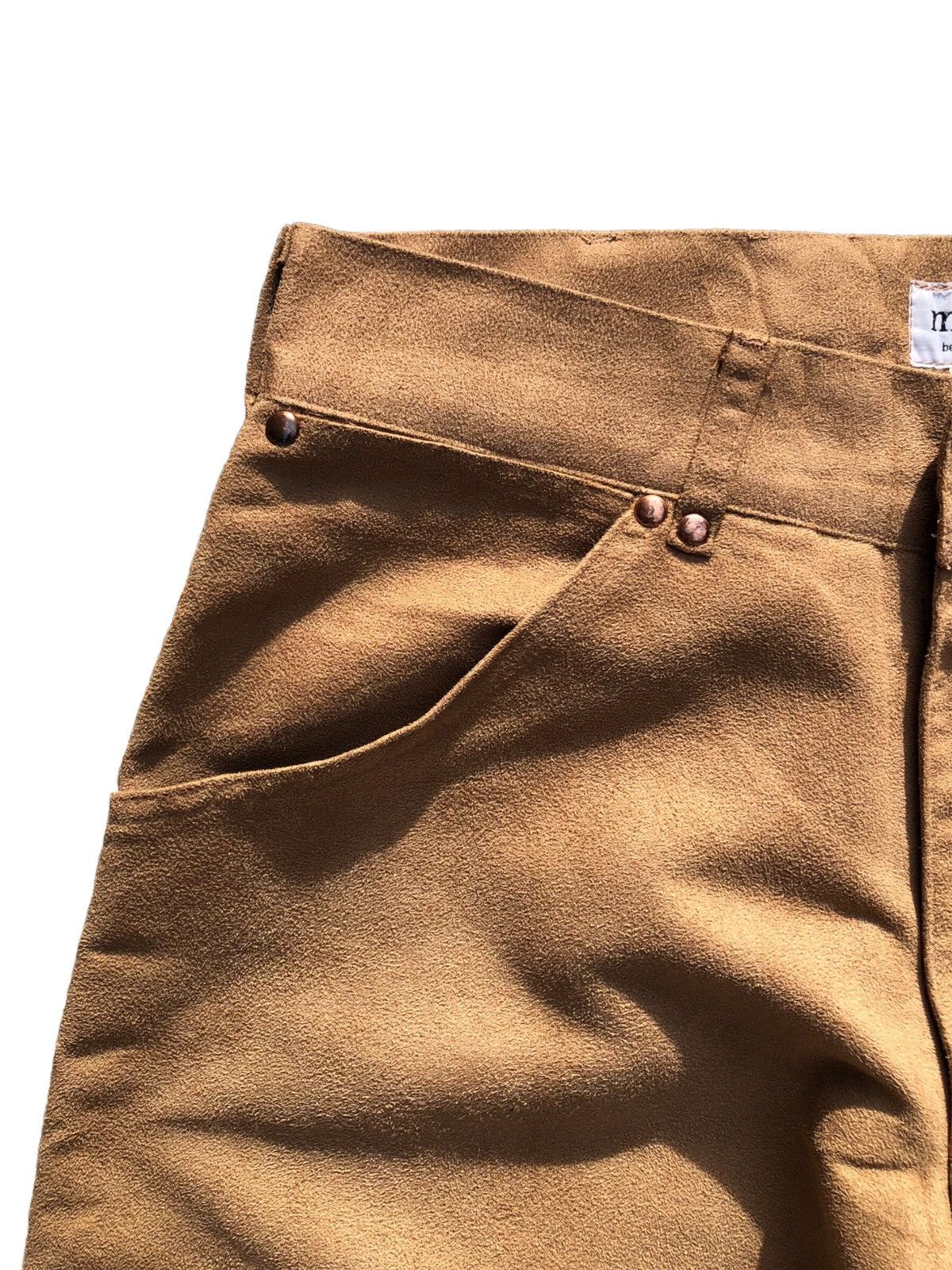 Monitaly Monitaly suede pants Size US 31 - 4 Thumbnail