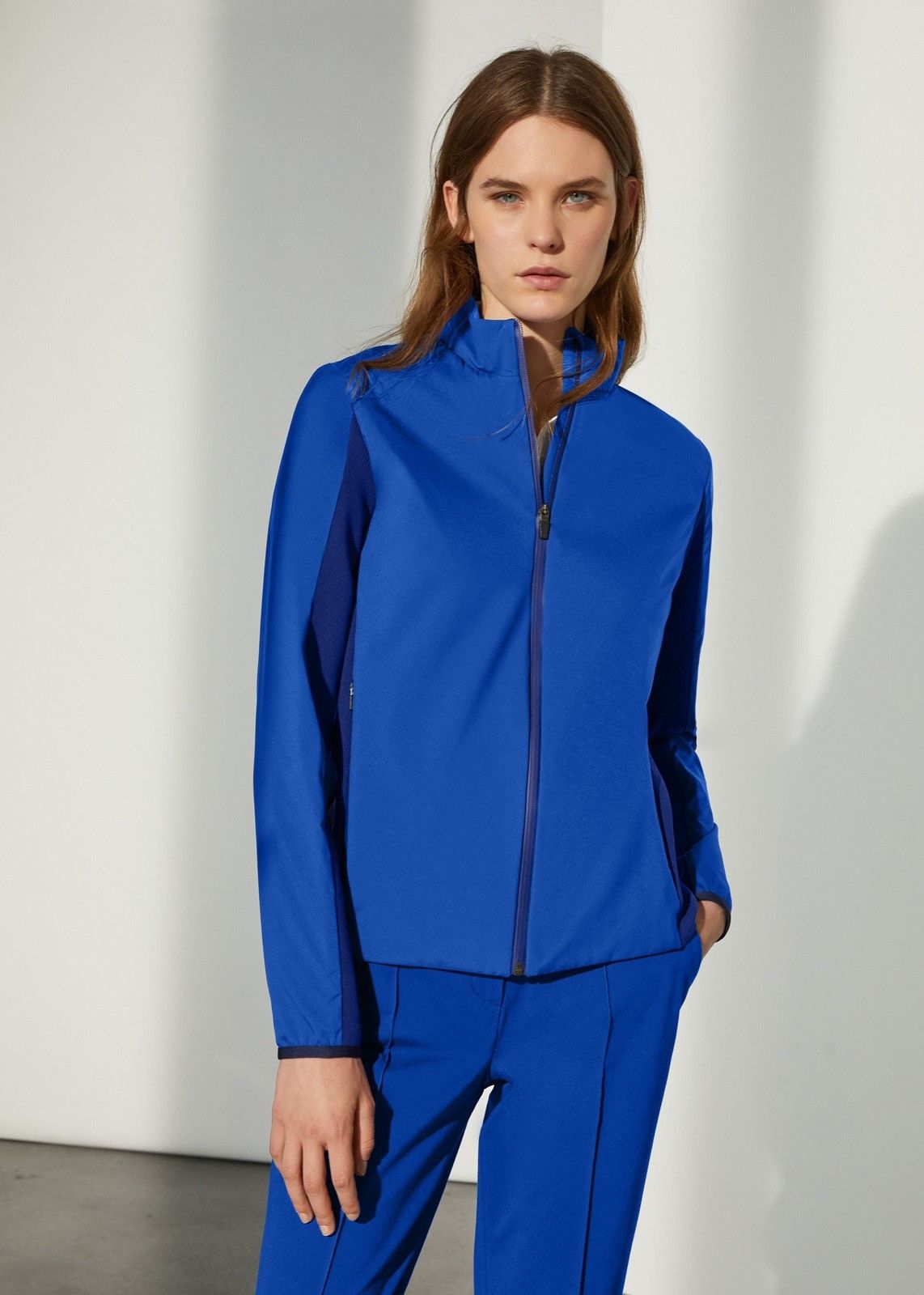 Loro Piana o1srvl11e0924 Wind Stretch Storm Rain Jacket in Blue Size XS / US 0-2 / IT 36-38 - 2 Thumbnail