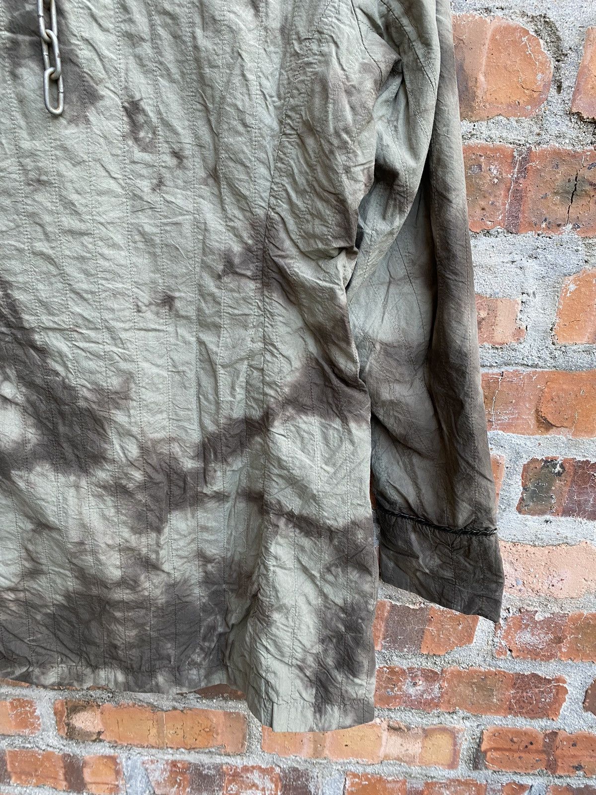 Issey Miyake 2000s Slow Gun Japan Marble Long Jacket Size S / US 4 / IT 40 - 13 Thumbnail