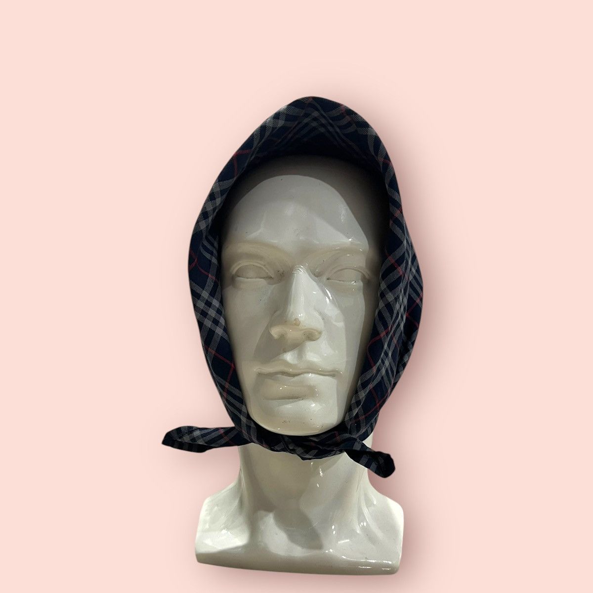 Burberry × Designer ICONIC BURBERRY BLACK LABEL PLAID NOVA CHECK HANDKERCHIEF Size ONE SIZE - 17 Thumbnail