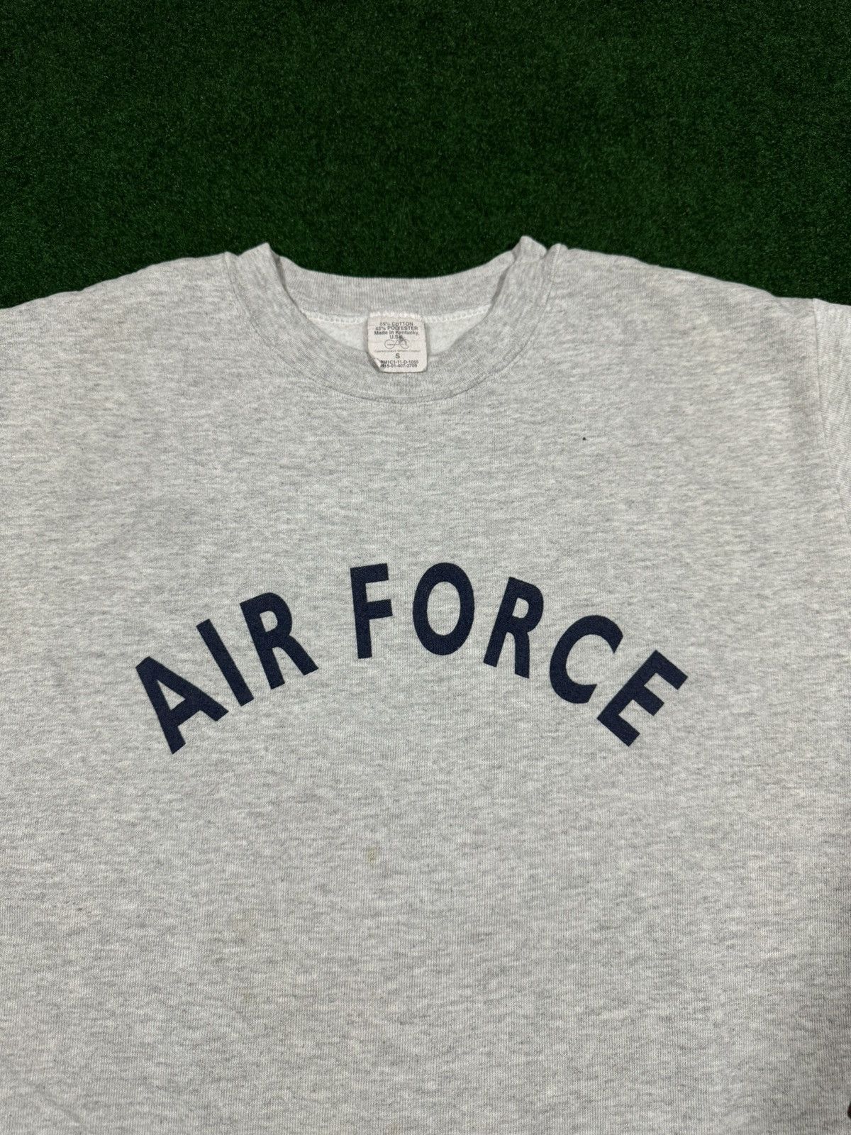 Vintage Vintage 90s Air Force Arc Crewneck Sweatshirt Size US S / EU 44-46 / 1 - 2 Thumbnail