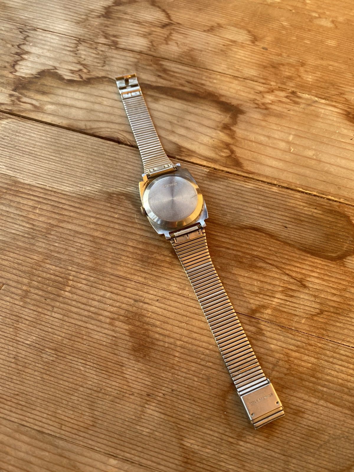 Vintage Vintage 80s USSR watch Soviet Pobeda stainless steel Size ONE SIZE - 10 Thumbnail