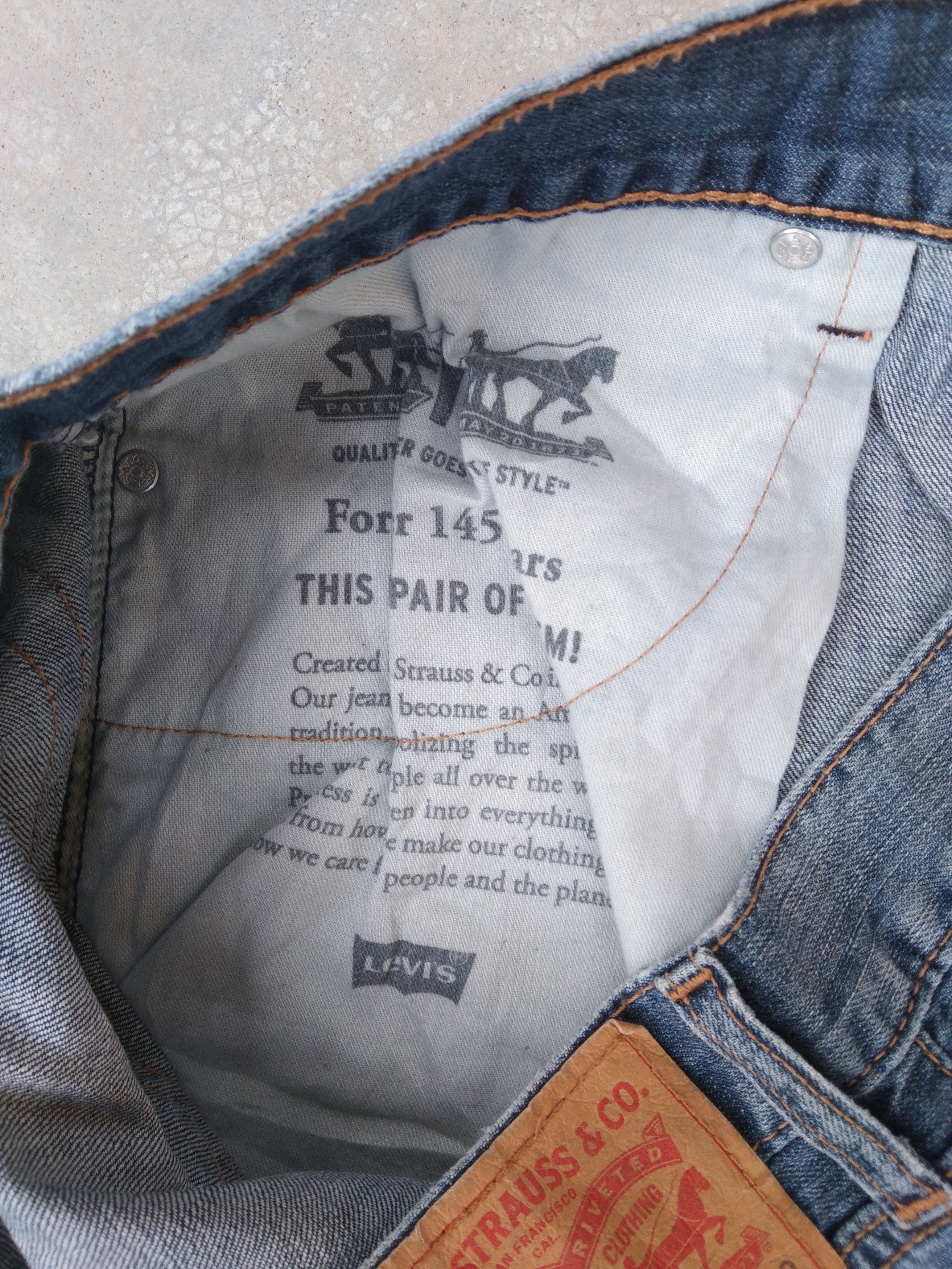 Levi's Vintage Levi's Jeans 505 Faded Blue Denim 38x30 Size US 38 / EU 54 - 8 Thumbnail
