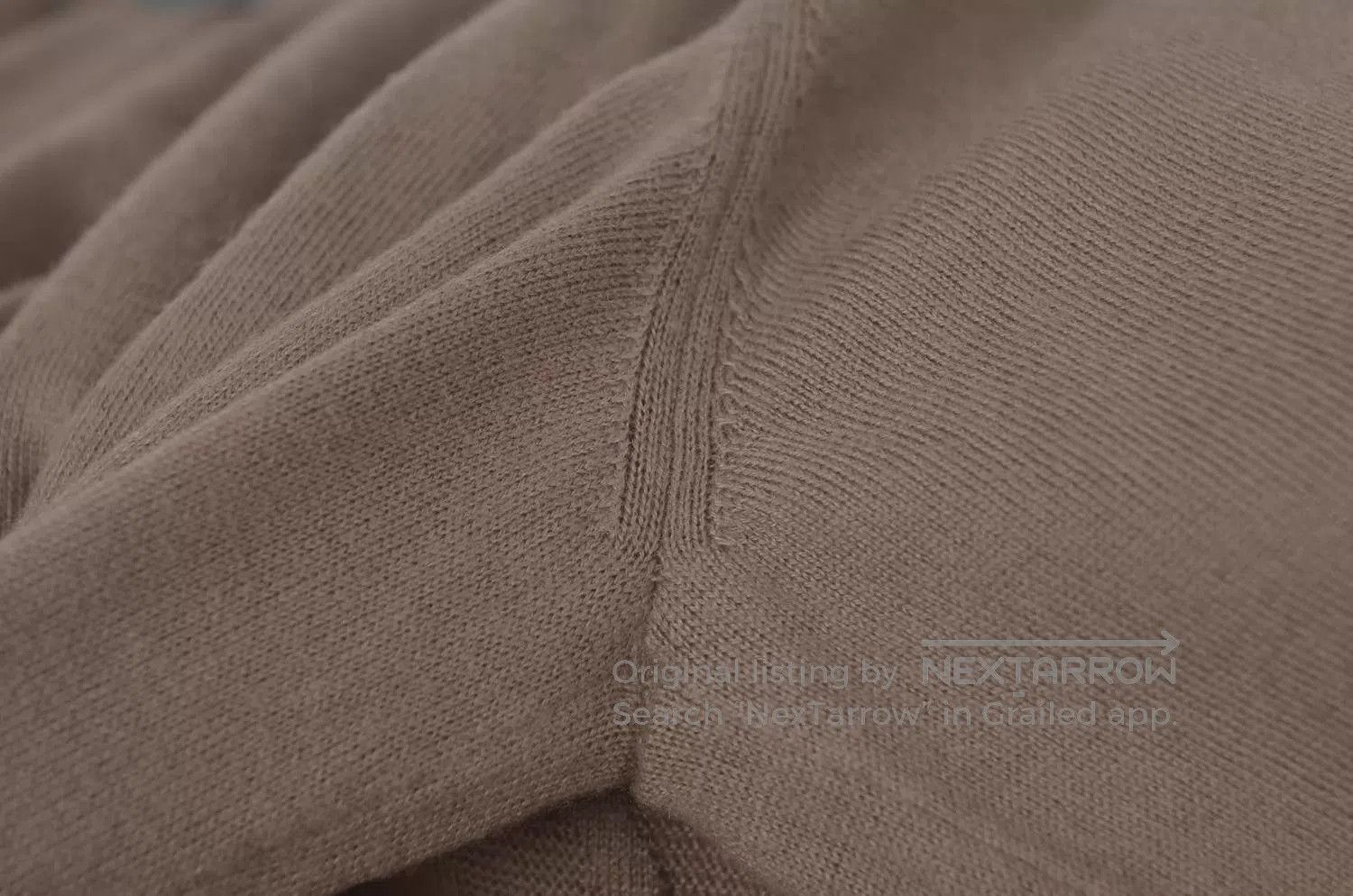 Hermes Brown Long Sleeve Knit Sweater. Size US S / EU 44-46 / 1 - 8 Thumbnail