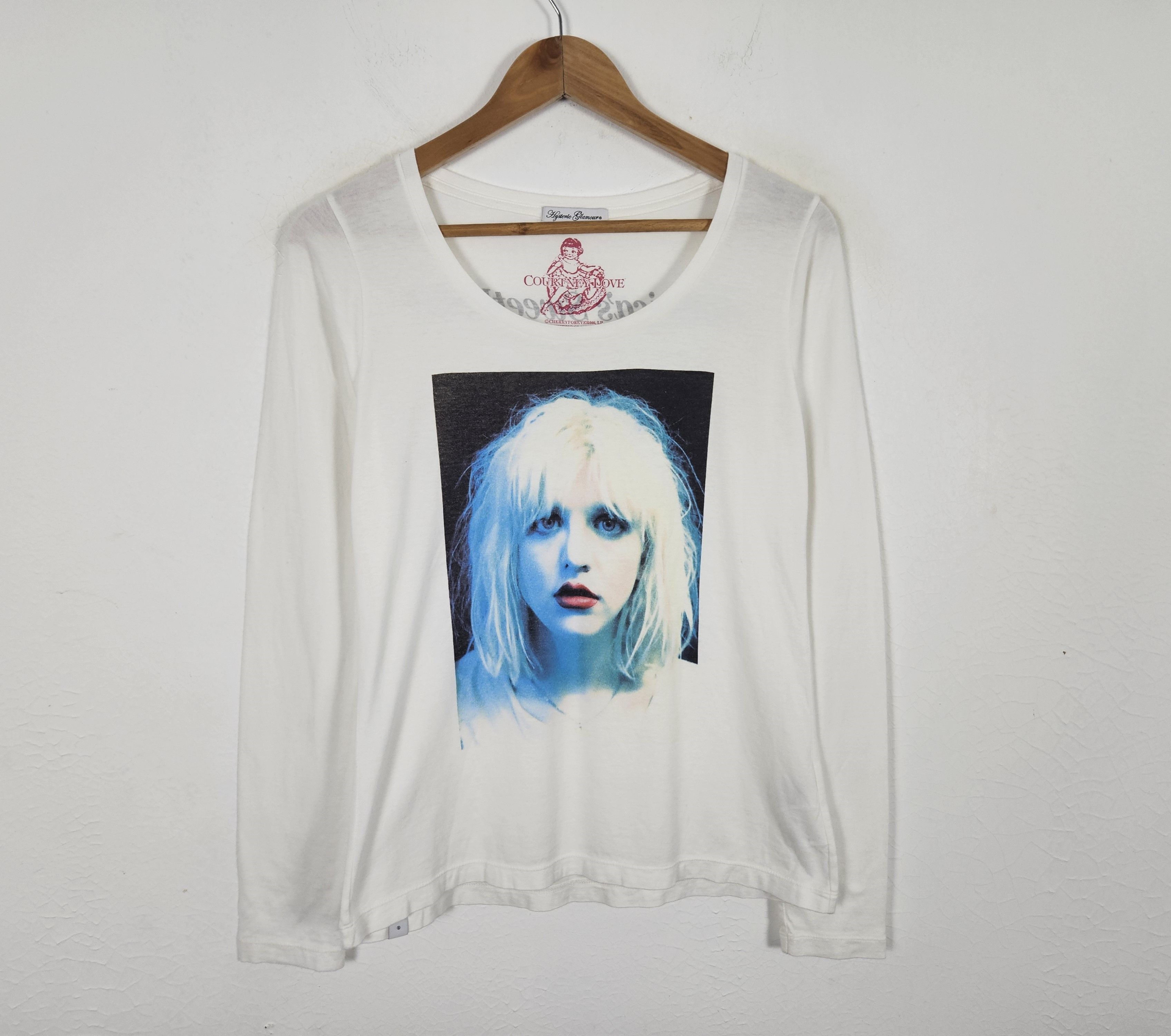Hysteric Glamour Courtney Love Hole American Sweetheart tee