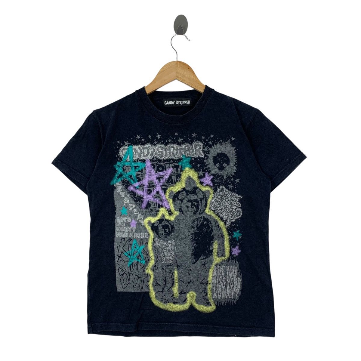 Japanese Brand CANDY STRIPPER Kick Study Out Japanese Brand Shirt Size US XS / EU 42 / 0 - 1 Thumbnail