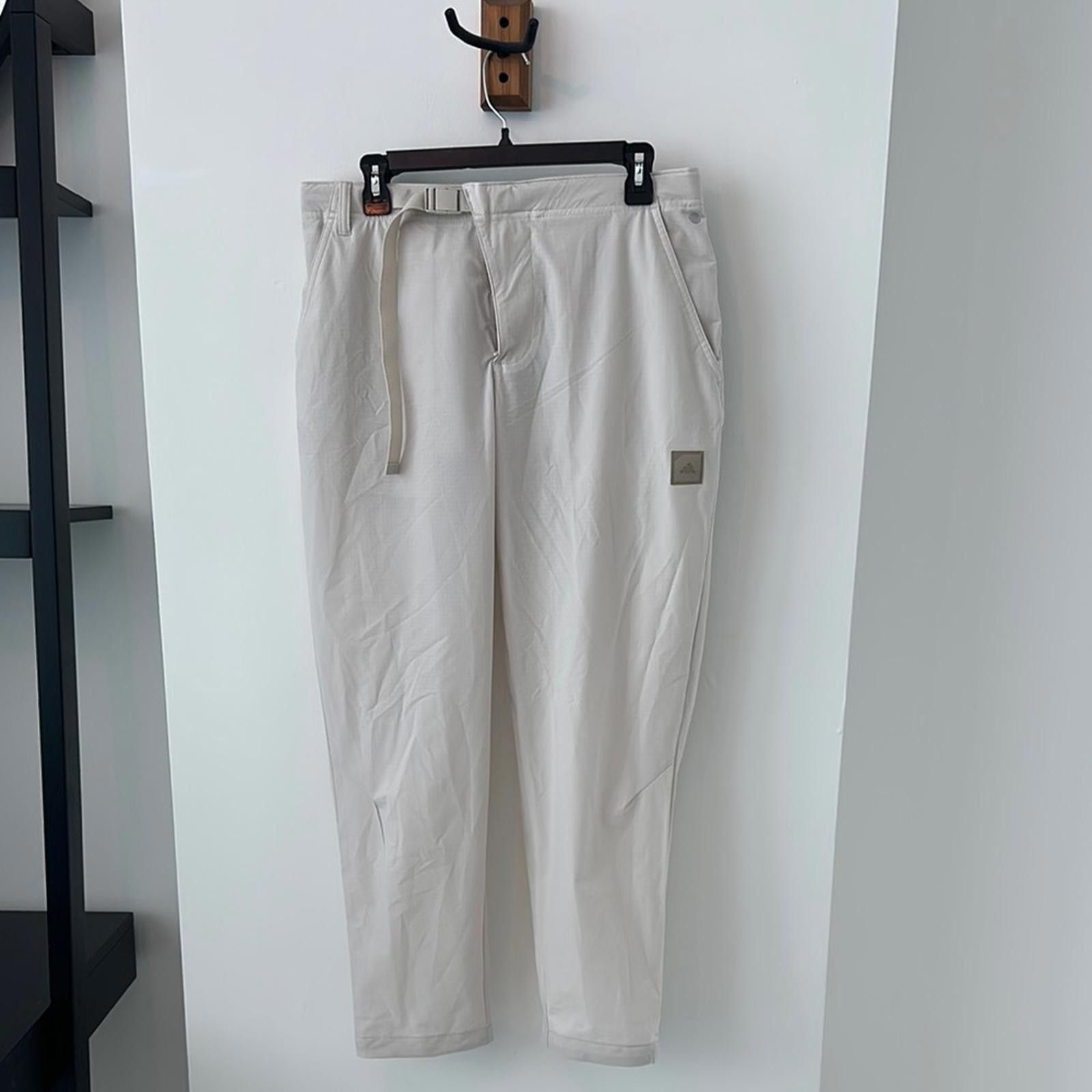 Adidas Adidas Cream Chinos Relaxed Fit Size US 32 / EU 48 - 1 Thumbnail
