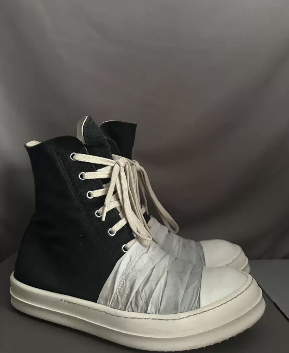 Rick Owens Rare Rick Owens Fish Skin Sneakers Size 39 Size US 7.5 / EU 40-41 - 3 Thumbnail