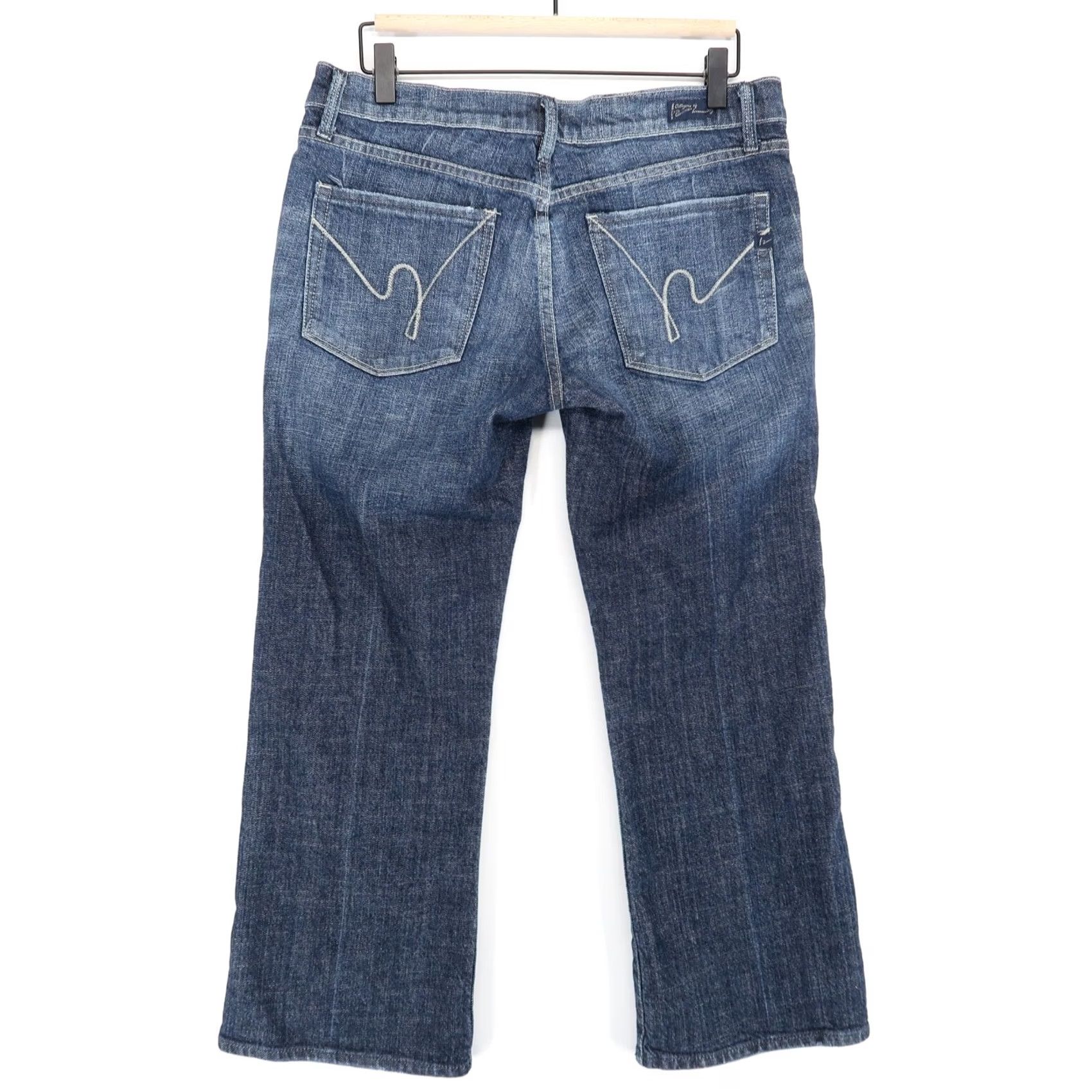 Citizens Of Humanity Citizens of Humanity Jeans Womens 30 Blue Low Bootcut Stretch Denim 5-Pocket Logo Rise Low Rise Casual Vintage: No Mens Womens Size 30" / US 8 / IT 44 - 2 Thumbnail