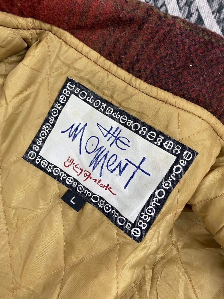 Hysteric Glamour Vintage The Moment Red Black Checked Zip-Up Jacket Size US M / EU 48-50 / 2 - 9 Thumbnail