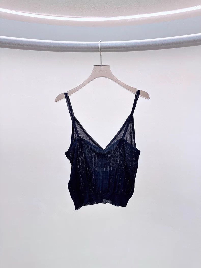 Saint Laurent Paris Saint Laurent Paris Black knit suspender Size XL / US 12-14 / IT 48-50 - 2 Thumbnail