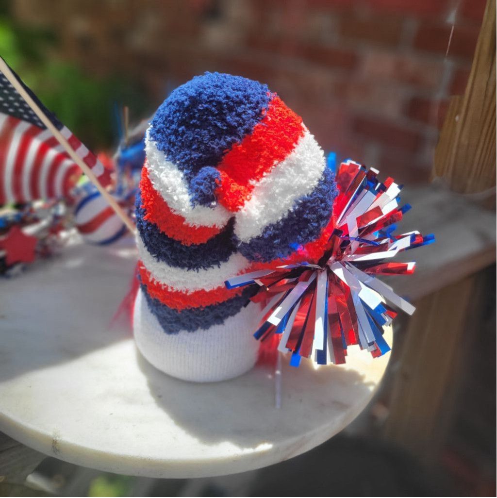 Handmade Patriotic Gnome 4th Of July Decoration Size ONE SIZE - 4 Thumbnail