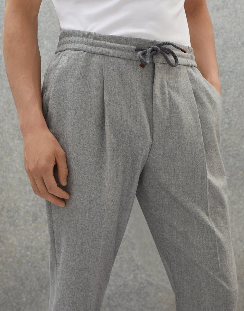 Brunello Cucinelli o1w1db10924 Pants in Grey Size US 34 / EU 50 - 4 Thumbnail