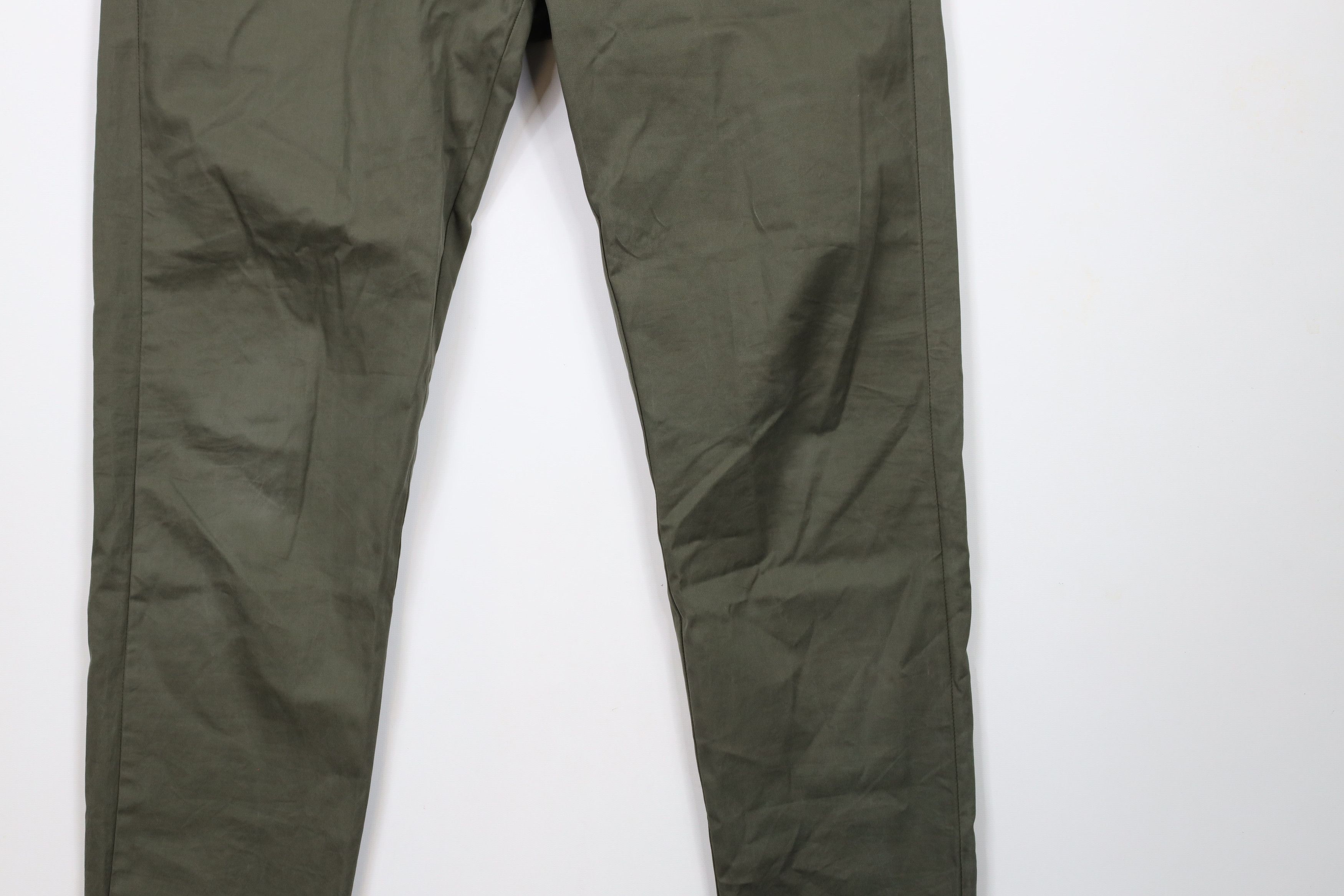 Madewell × Vintage Madewell Lightweight Relaxed Taper Leg Chino Pants Green Size US 32 / EU 48 - 4 Thumbnail