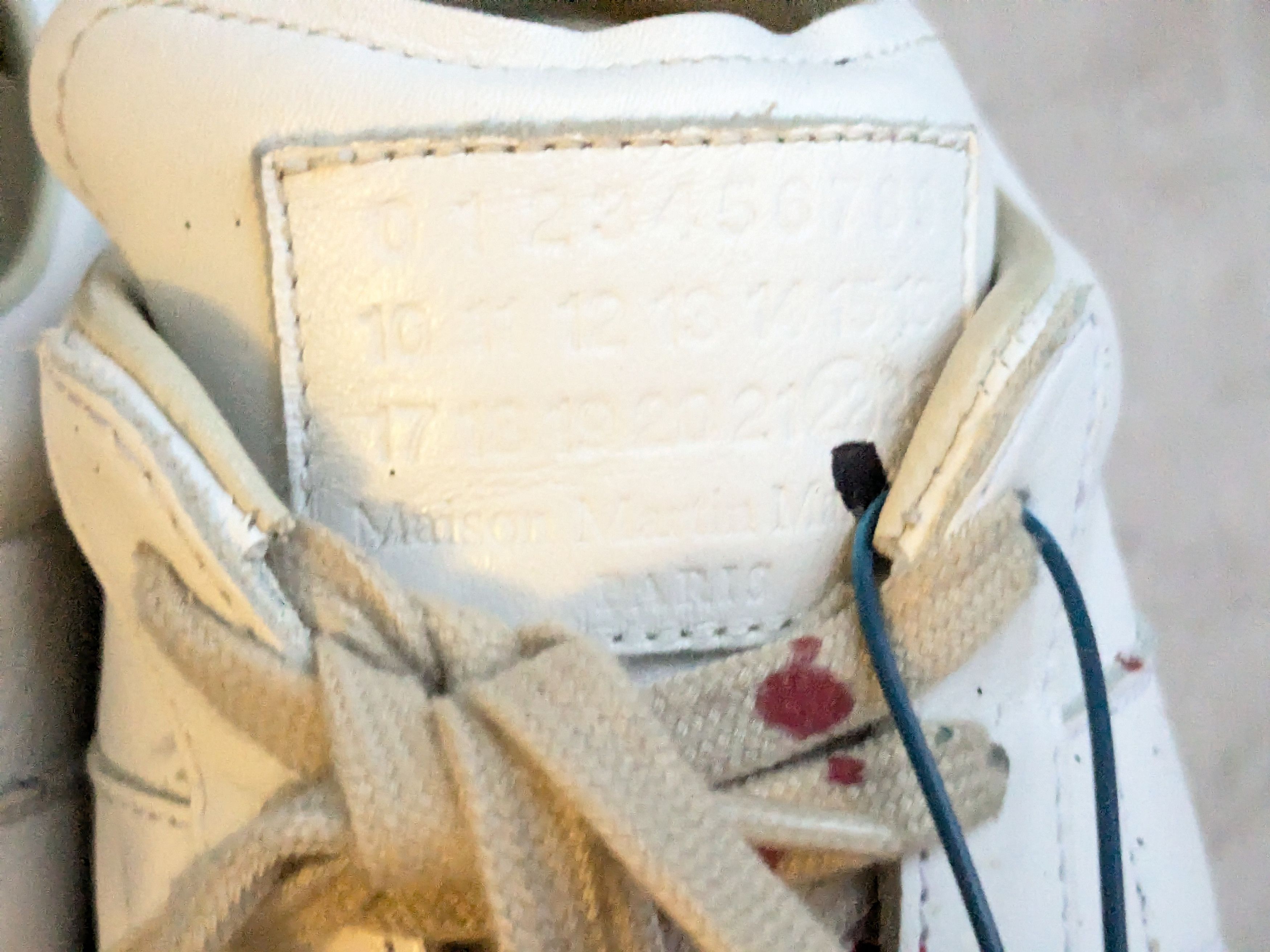 Maison Margiela Maison Margiela GAT Replica Paint Splatter 10 43 White Low Size US 10 / EU 43 - 5 Thumbnail