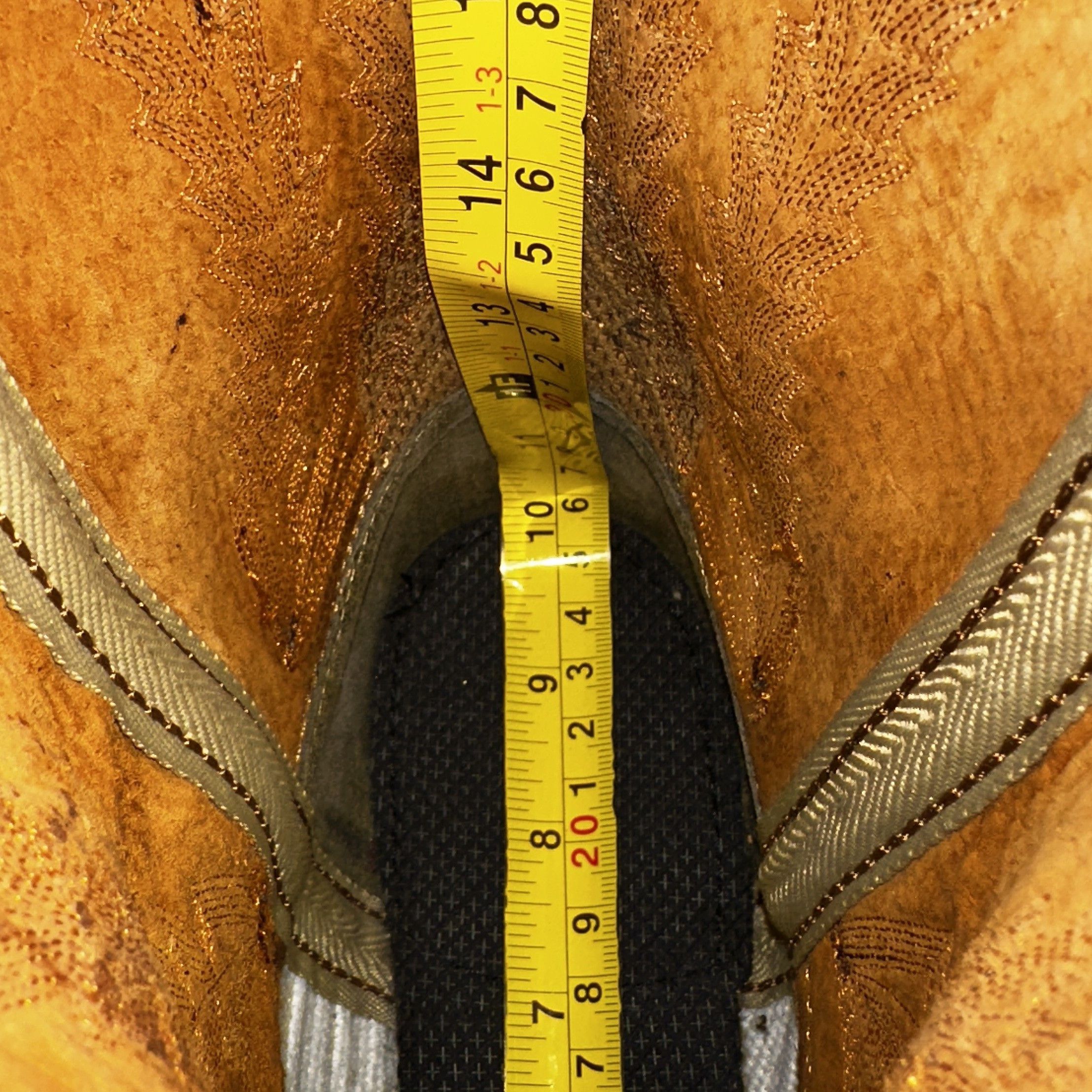 Cowboy Equipment LAREDO Cowboy Western Leather Boots Brown Square Toe Shoes Size US 7.5 / EU 40-41 - 14 Thumbnail