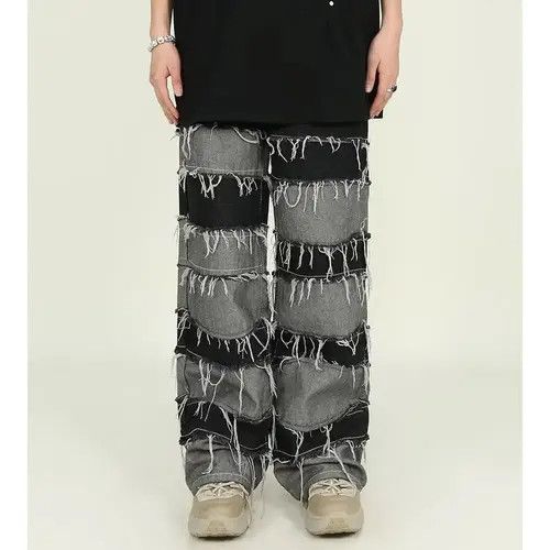 VIBE jeans raw edge done old Size US 32 / EU 48 - 1 Thumbnail