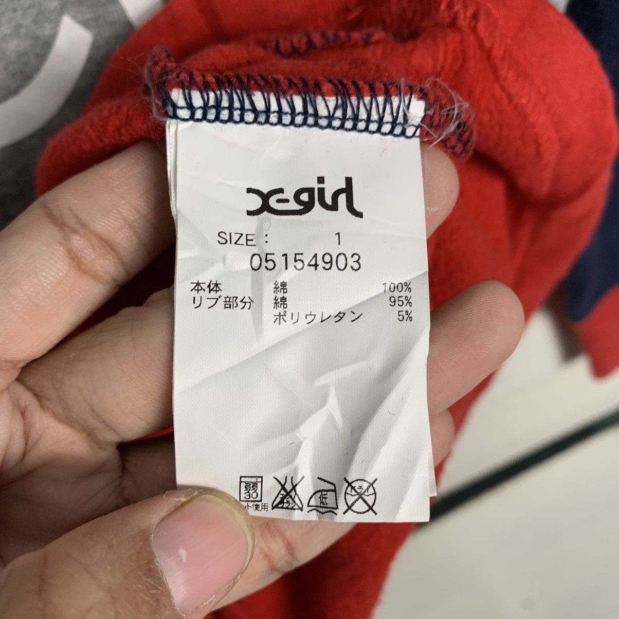 Japanese Brand Japanese Brand X-girl Long Hoodie Size S / US 4 / IT 40 - 16 Thumbnail