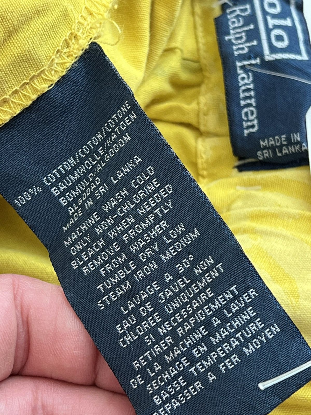 Polo Ralph Lauren Polo ralph lauren vintage 2000s summer beach CARGO PANTS Size US 32 / EU 48 - 7 Thumbnail