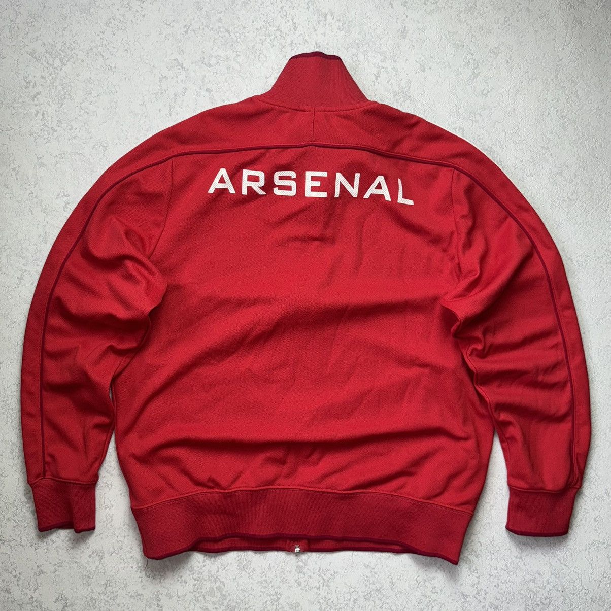 Nike Vintage 2011 Nike Arsenal Football Track Jacket Size US XL / EU 56 / 4 - 12 Thumbnail