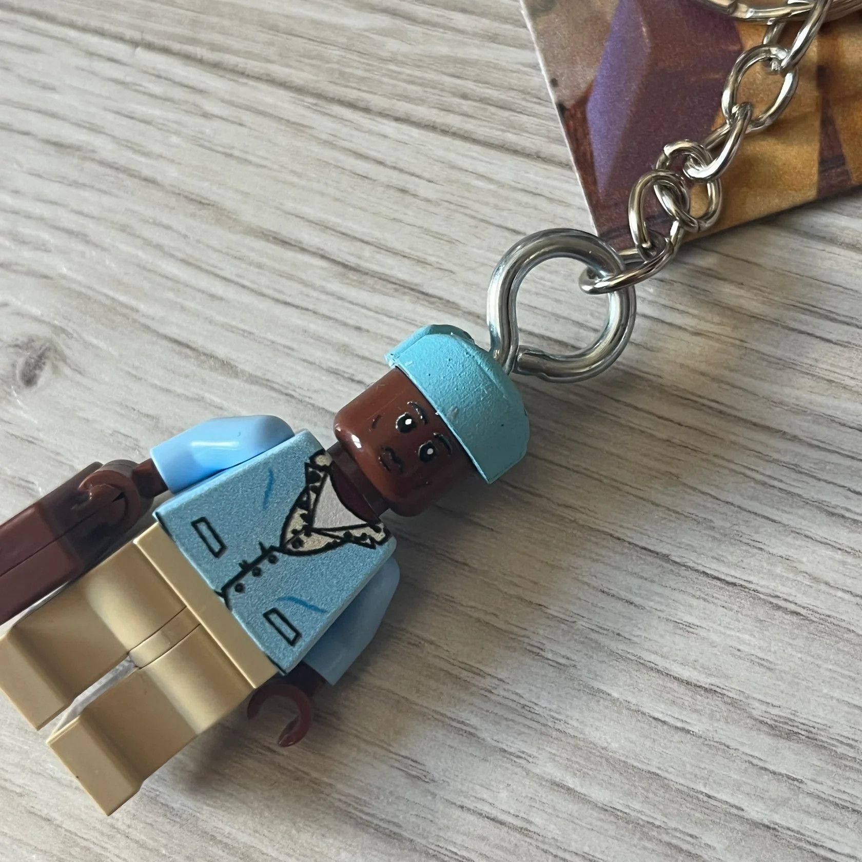 LEGO Lego Tyler, the Creator “Call Me If You Get Block” Keychain Size ONE SIZE - 6 Thumbnail