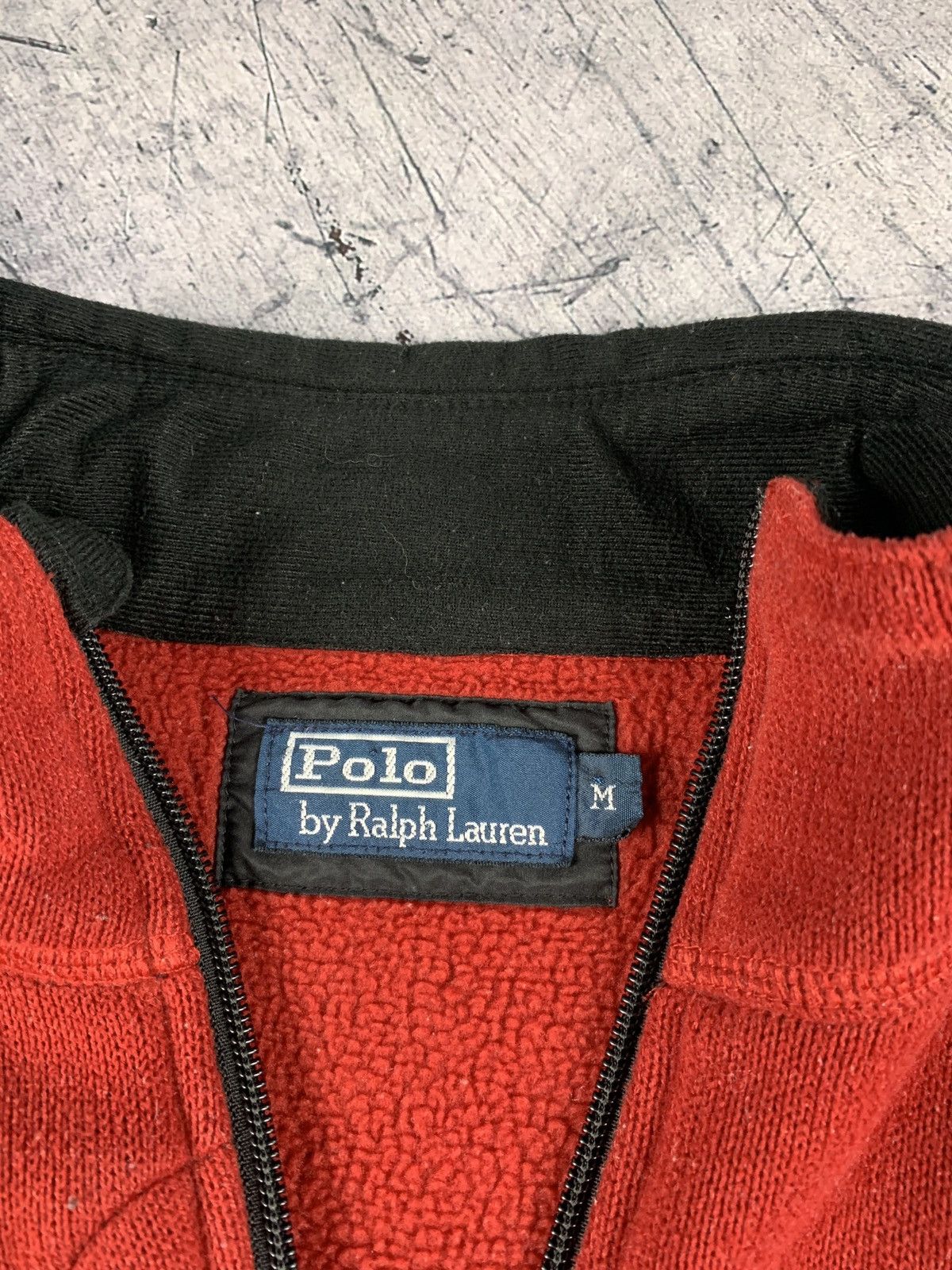 Polo Ralph Lauren Vintage Polo RL Ralph Lauren Fleece Zip Jacket 90s Size US M / EU 48-50 / 2 - 6 Thumbnail