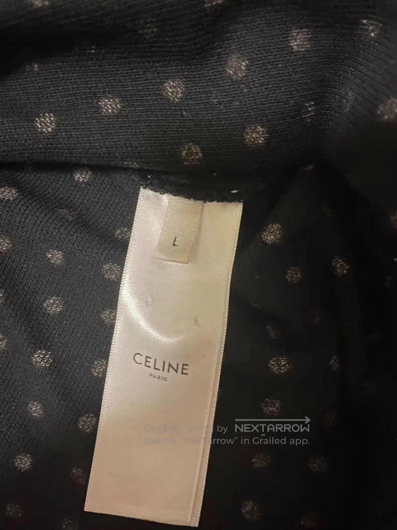 Celine Celine Polka Dot Short Sleeve Polo. Size US L / EU 52-54 / 3 - 6 Thumbnail
