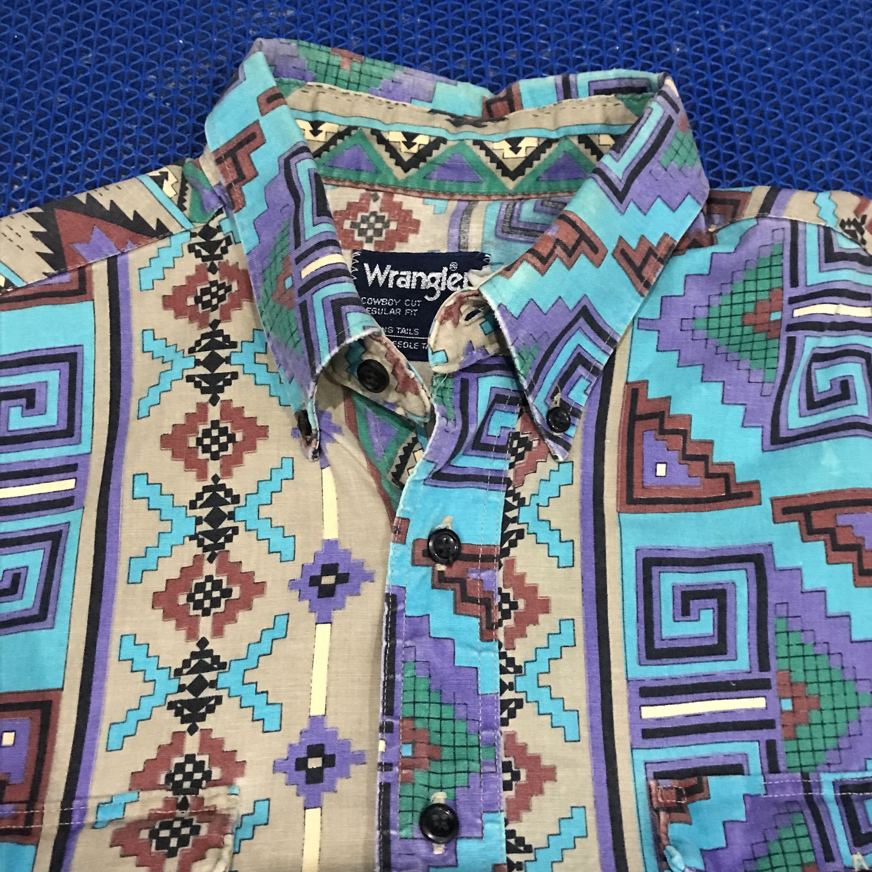 Wrangler Vintage Wrangler Cowboy Cut Regular Fit X-Long Tail Size US XL / EU 56 / 4 - 6 Thumbnail