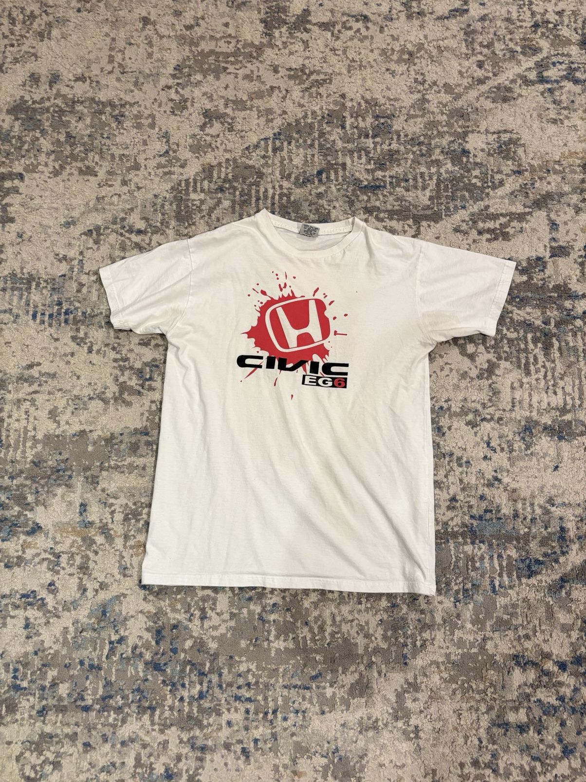 Honda White and red Honda Civic graphic t-shirt Size US M / EU 48-50 / 2 - 2 Thumbnail