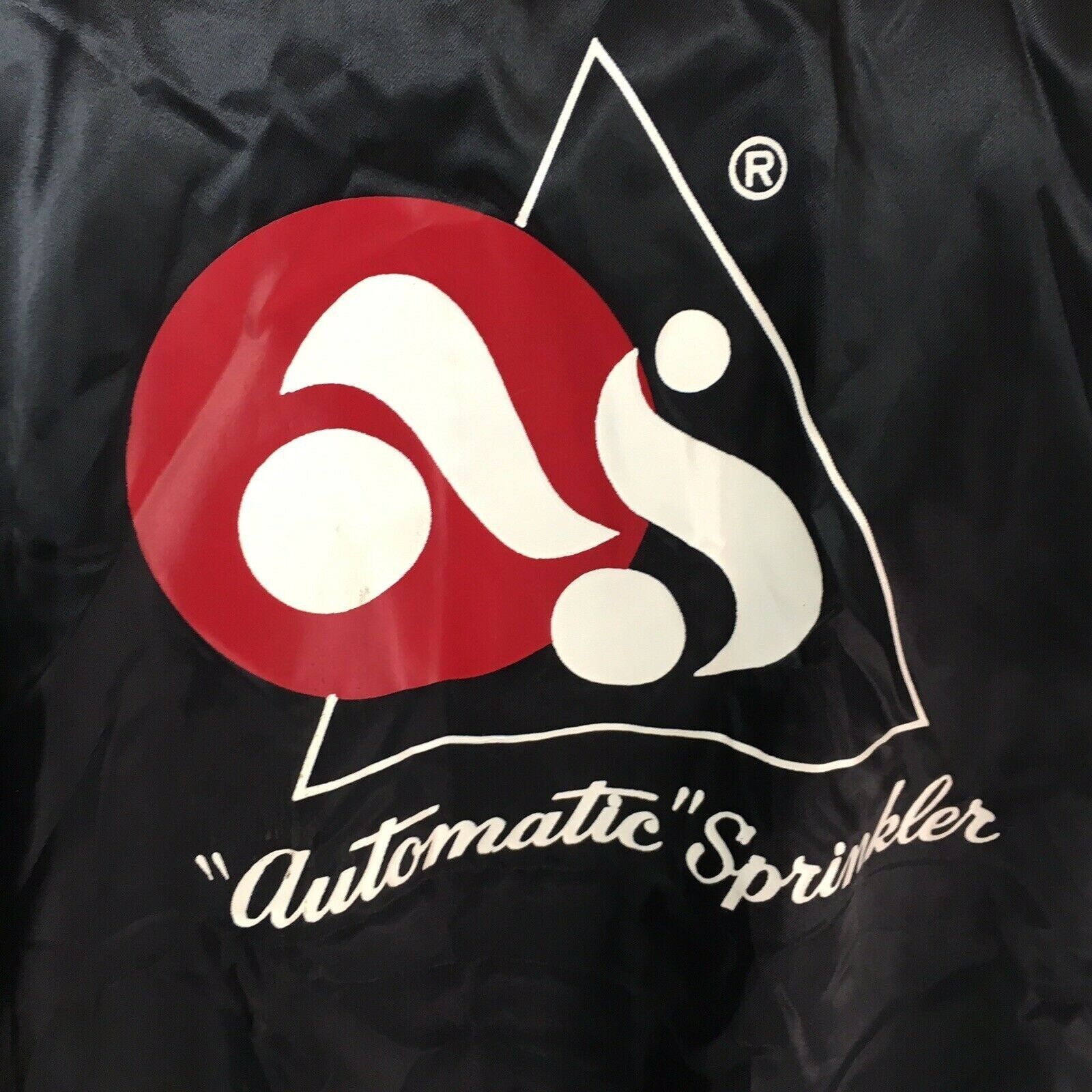 Other Vtg West Ark Shiny Black Automatic Sprinkler Plumbers Jacket Size US XXL / EU 58 / 5 - 7 Thumbnail