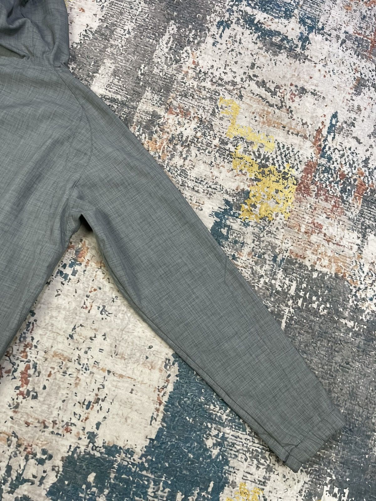 Japanese Brand Double Diamond Softshell Neon Grey Jacket Size US M / EU 48-50 / 2 - 4 Thumbnail