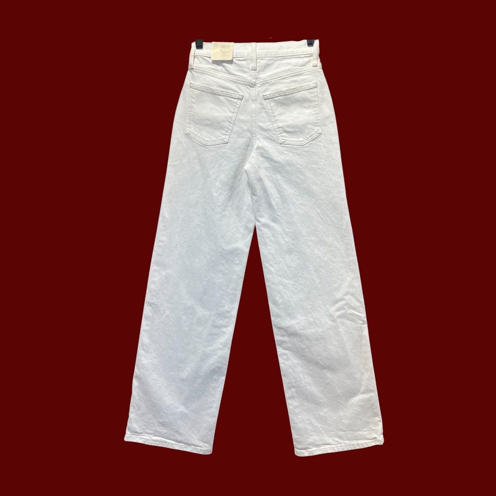 Other Universal Thread-Womens High-Rise Wide Leg Pants-Fitted At H Size 24" / US 00 / IT 34 - 2 Thumbnail