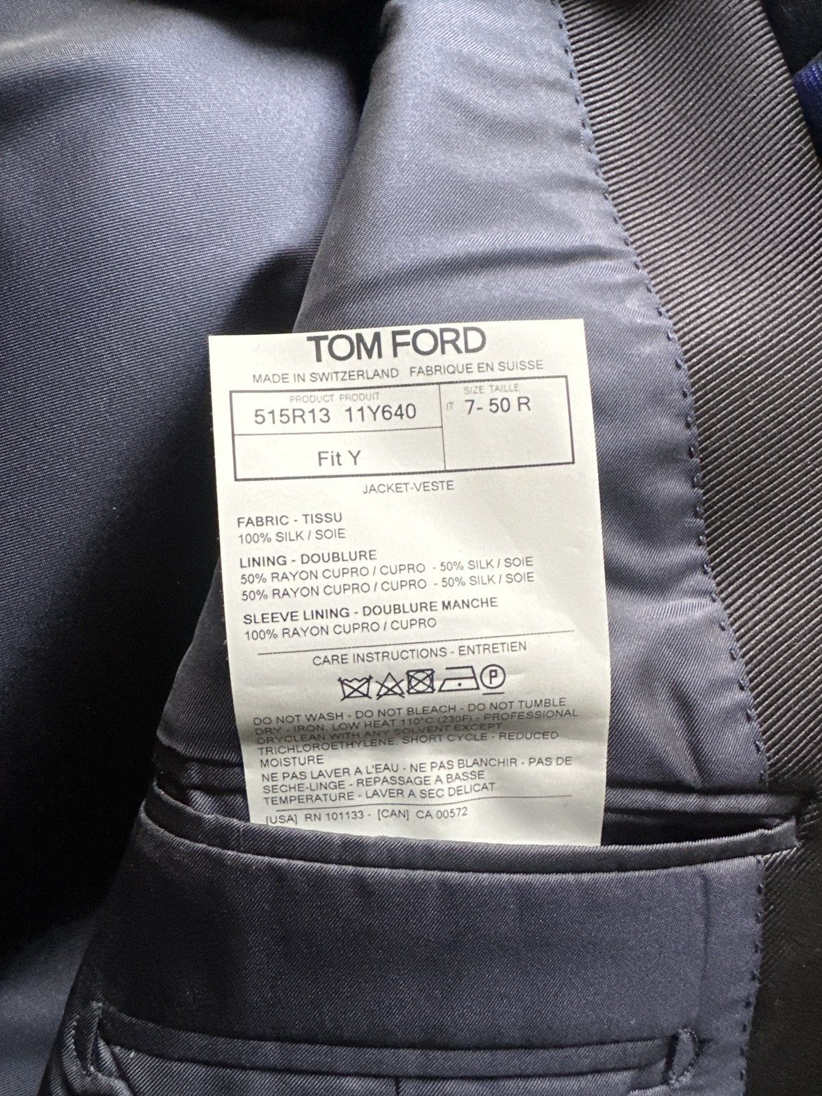Tom Ford Tuxedo Jacket Size 50R - 2 Thumbnail