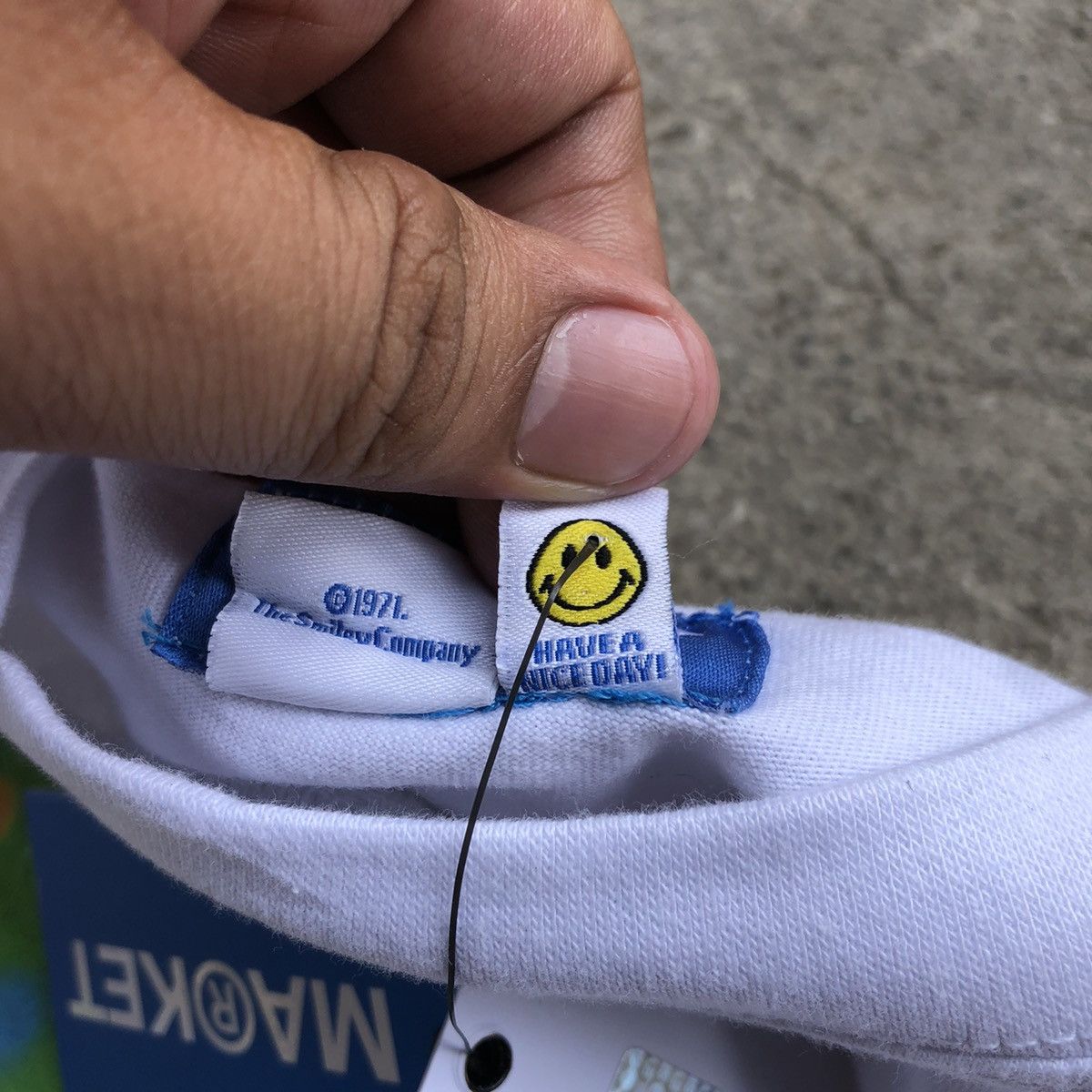 Market Market x Smiley What a day Shirt Size US L / EU 52-54 / 3 - 6 Thumbnail