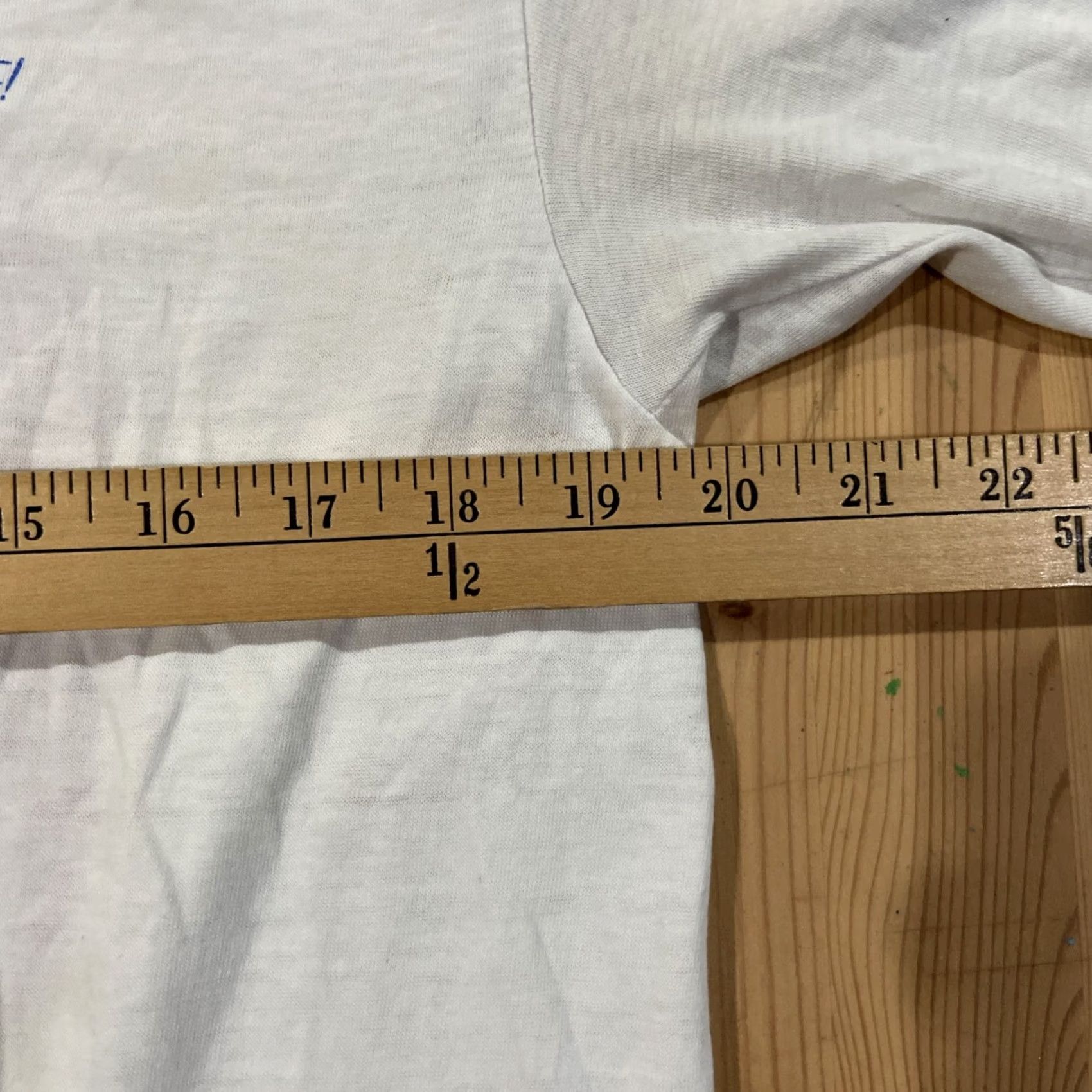 Hanes VINTAGE Santa Fe Train T-Shirt XL White Hanes Crew Neck Short Sleeve Graphic Print Men USA 90s Grunge 80s Vintage Shaping Up For The Future Size US XL / EU 56 / 4 - 3 Thumbnail