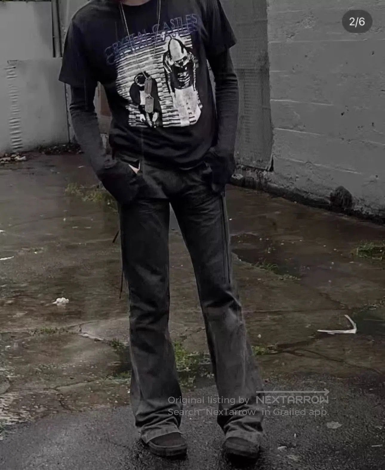 Vintage Vintage 00s Crystal Castles Madonna Tee. Size US XXL / EU 58 / 5 - 6 Thumbnail