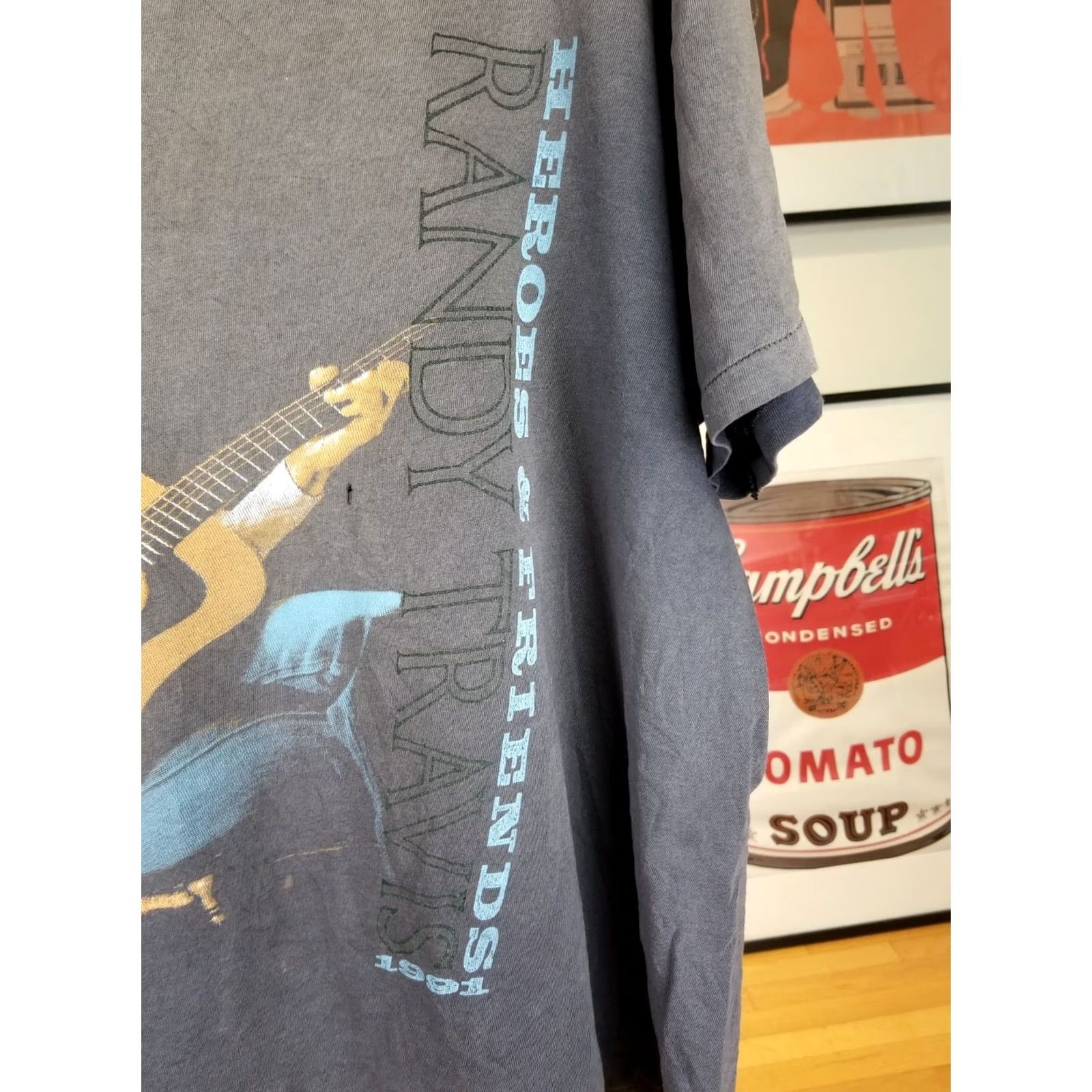 Vintage VINTAGE RANDY TRAVIS COUNTRY MUSIC GRADIENT SUN FADED DISTRSSED T-SHIRT XXL Size US XXL / EU 58 / 5 - 2 Thumbnail
