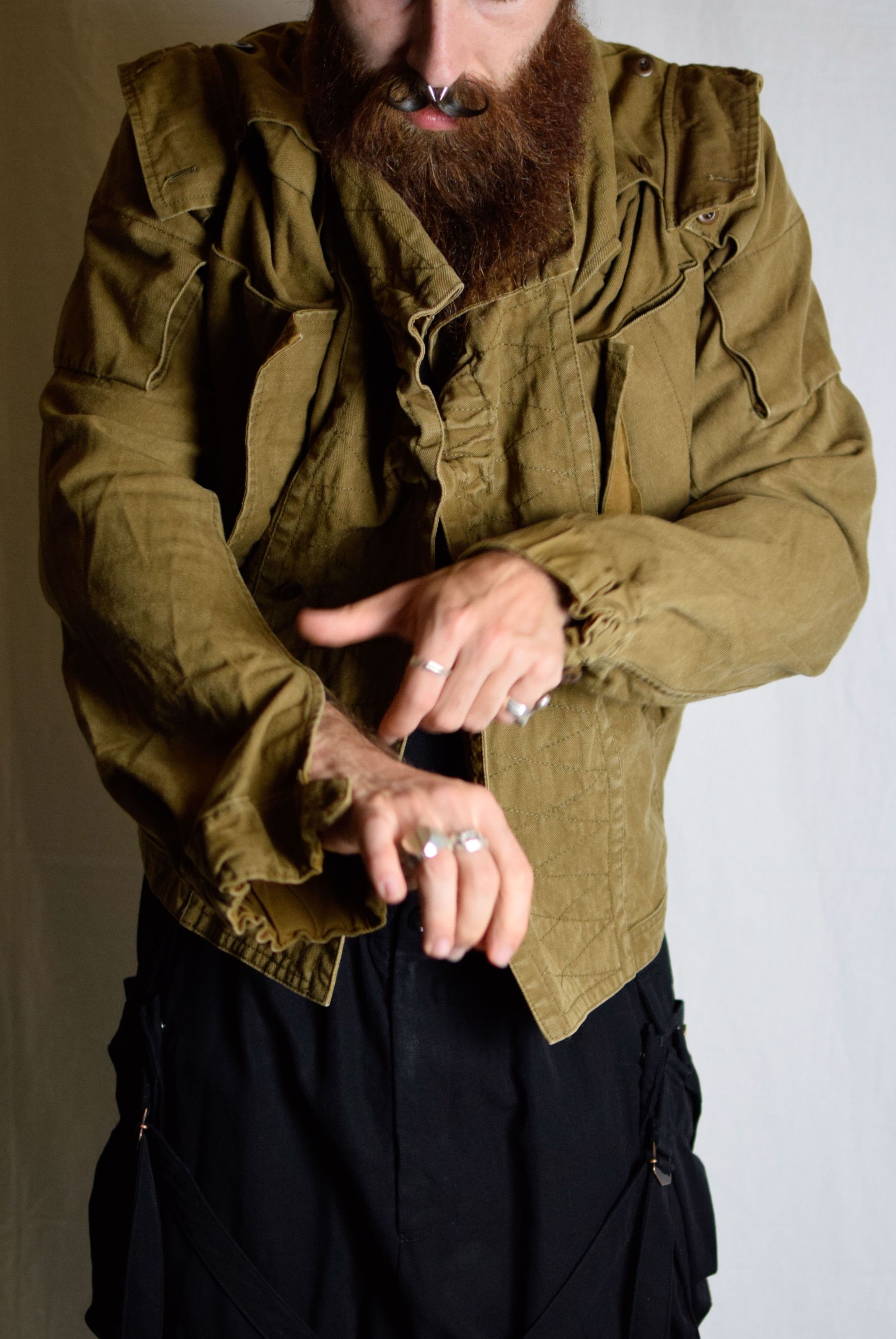 Julius Julius AW06 Fixed Military Jacket - 157BLM1 Size US L / EU 52-54 / 3 - 6 Thumbnail