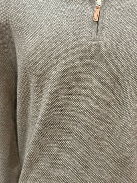 Club Room Club Room Quarter-Zip Textured Cotton Sweater Size US XXL / EU 58 / 5 - 3 Thumbnail