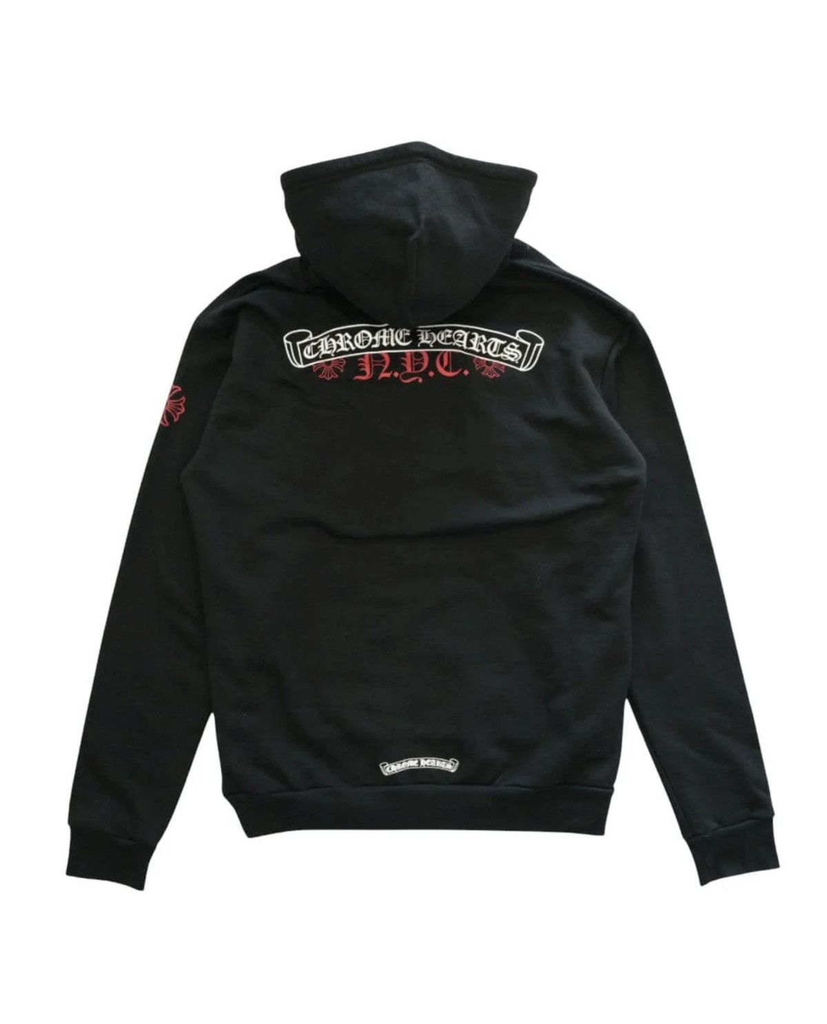 Chrome Hearts Chrome Hearts NYC Exclusive Scroll Zip Up Hooded Sweatshirt Size US L / EU 52-54 / 3 - 2 Thumbnail