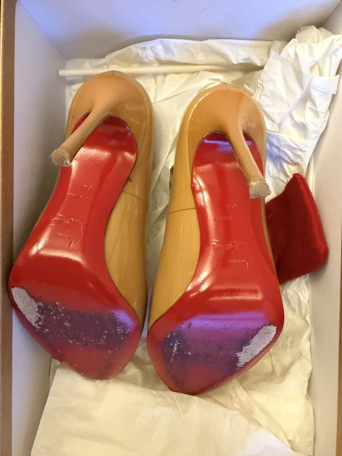Christian Louboutin Christian Louboutin Elisa 100 patent calf heels Size US 4 / IT 34 - 6 Thumbnail