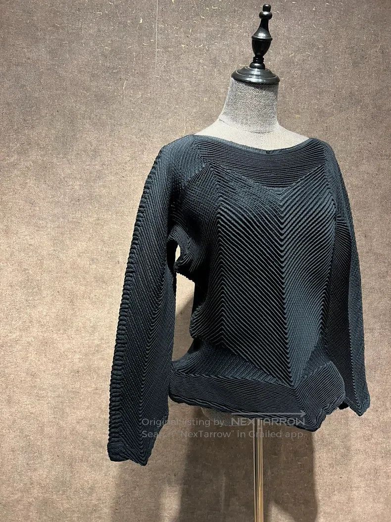 Issey Miyake Issey Miyake Main Line Bud Long Sleeve Top Size M / US 6-8 / IT 42-44 - 8 Thumbnail