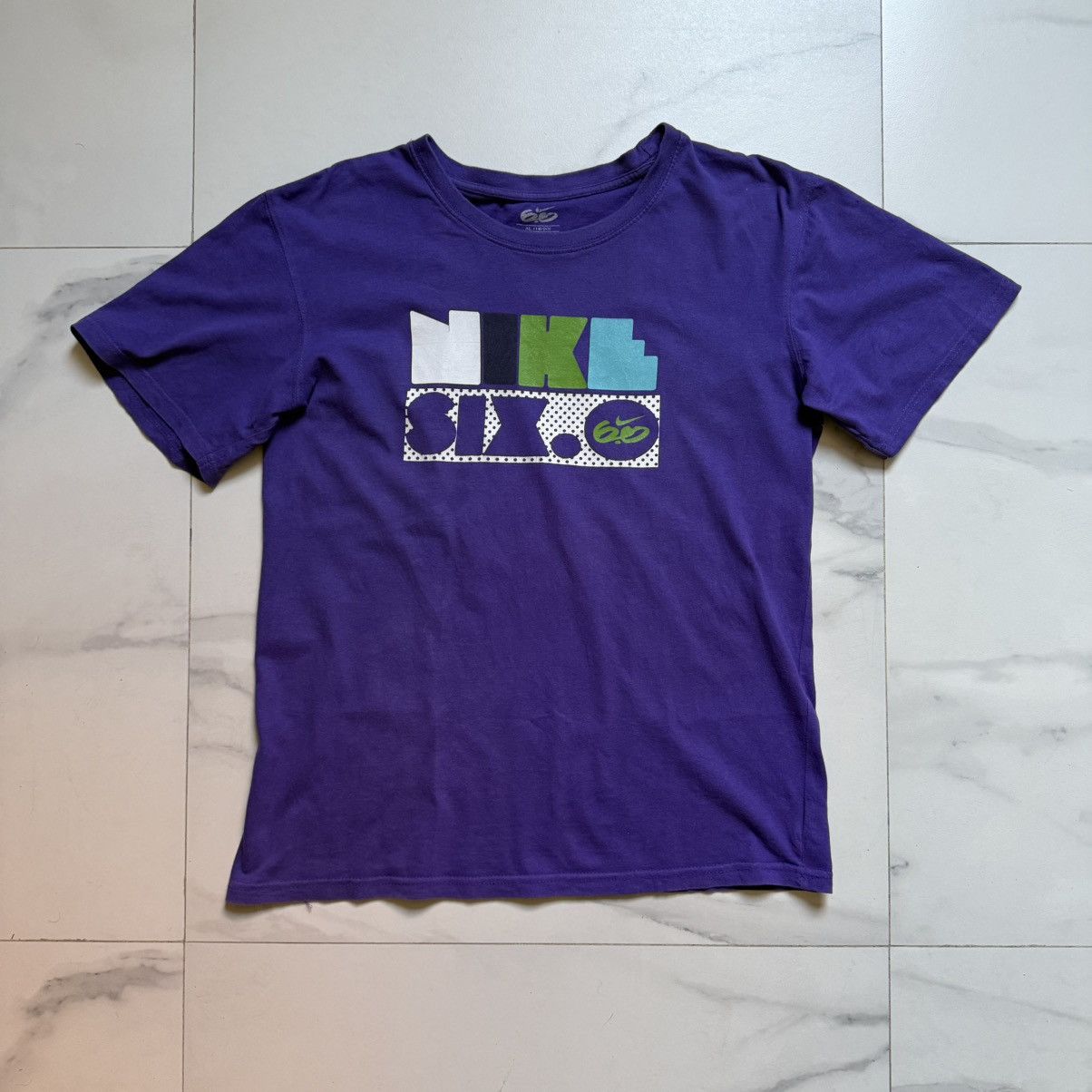 Nike Vintage Y2K Nike 6.0 Six.O T-Shirt Size US M / EU 48-50 / 2 - 2 Thumbnail